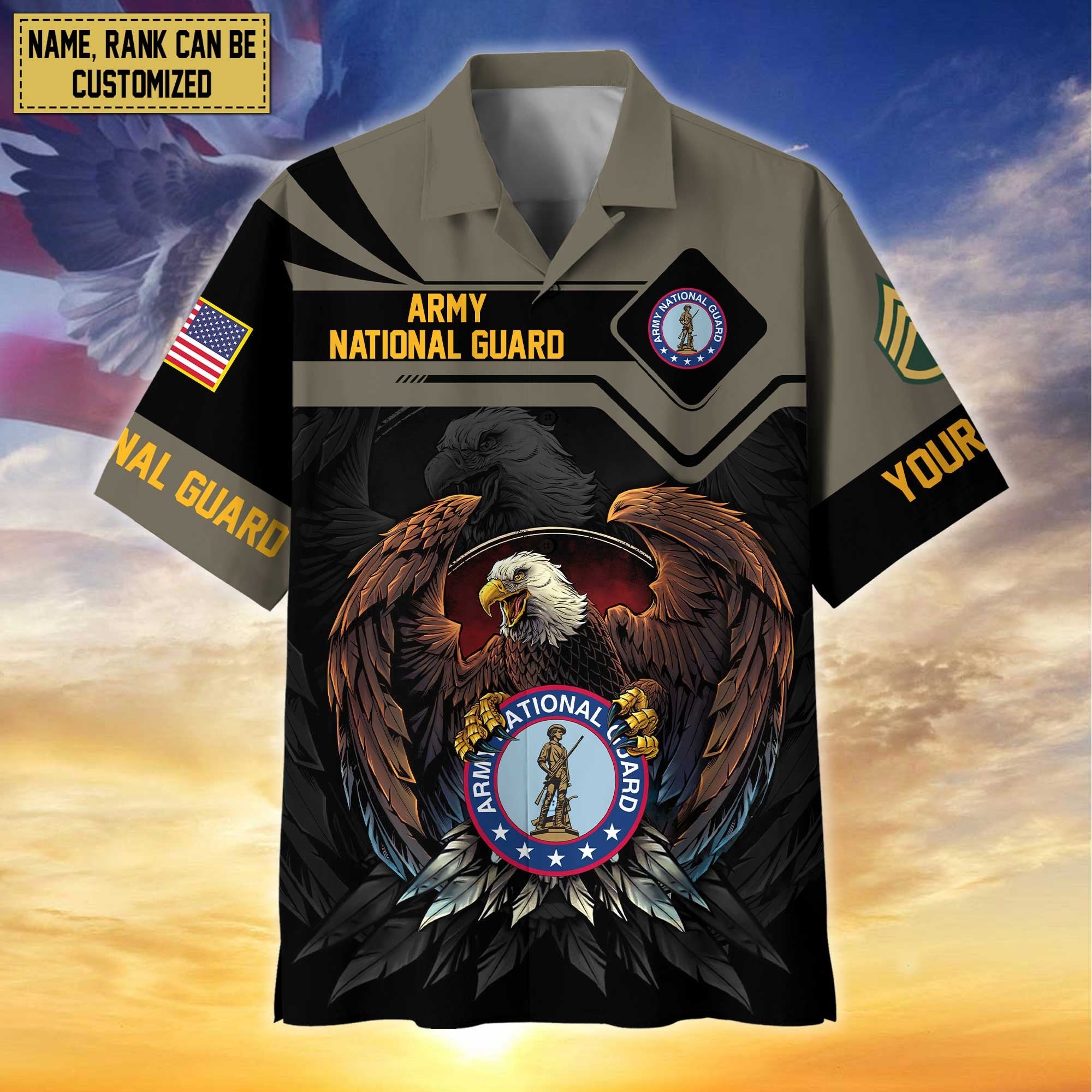 Premium Personalized Proudly Served US Veterans Hawaiian Shirt APHN310712