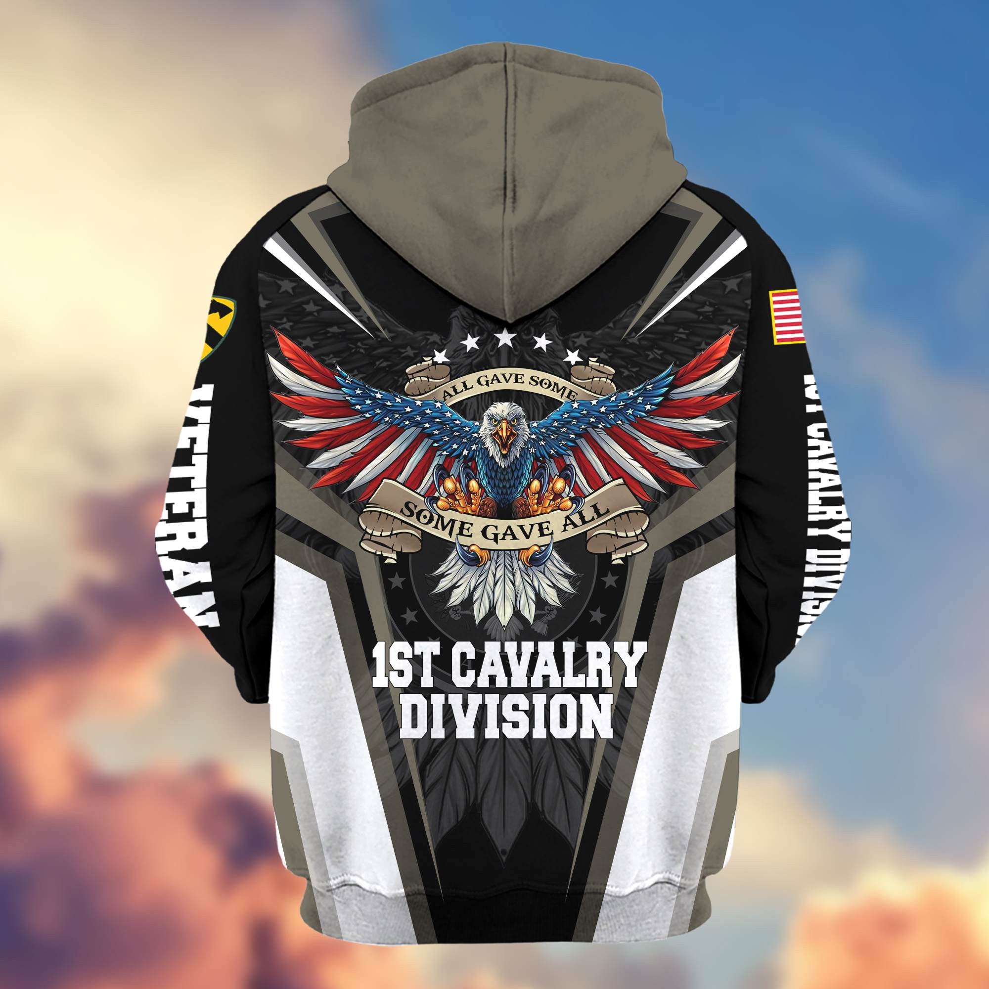 1st Cavalry Division Zip Hoodie, Gifts For Dad, For Husband VPVC602901