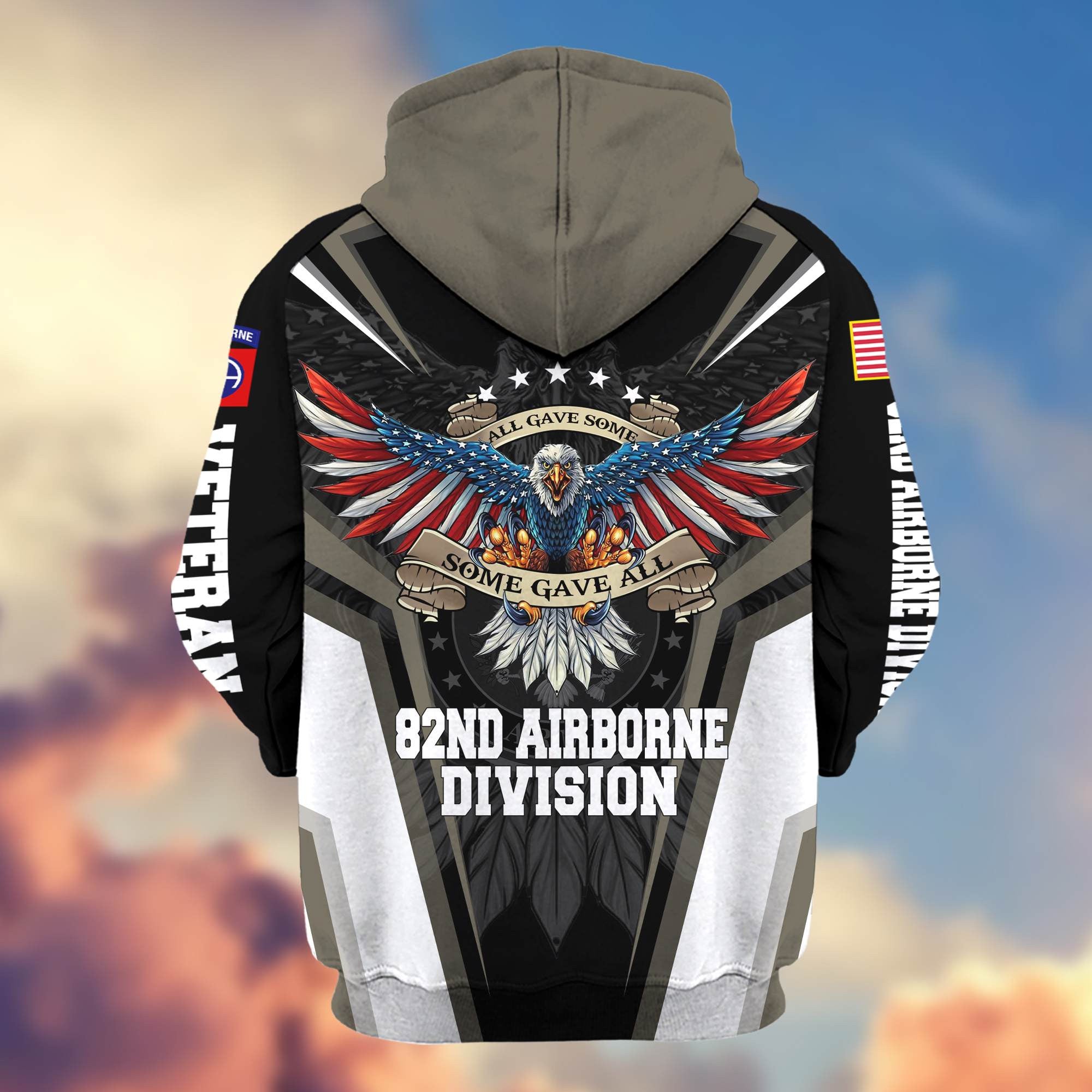 82nd Airborne Division Zip Hoodie, Gifts For Dad, For Husband VPVC602902