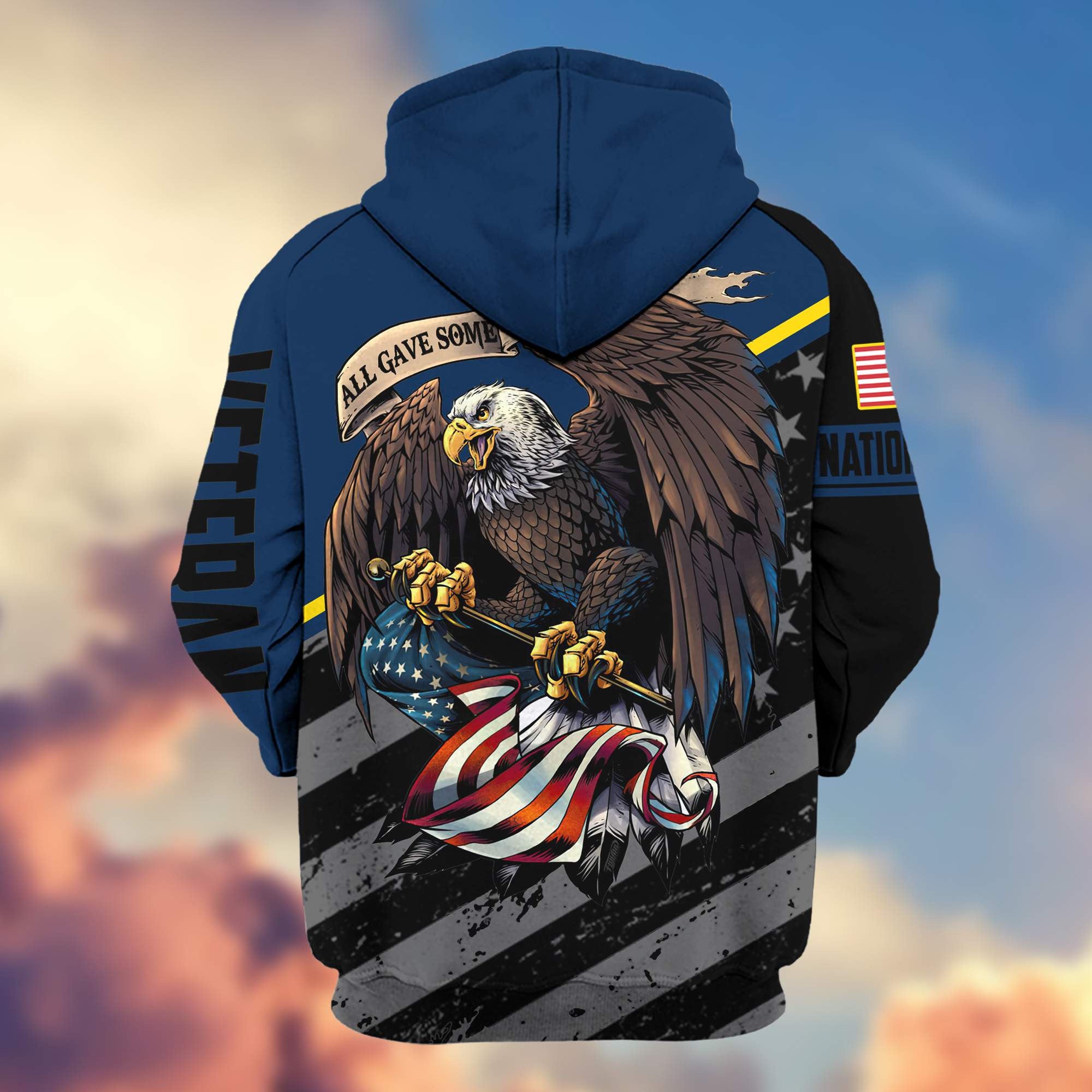 Premium Air National Guard Veteran Zip Hoodie VPVC603205