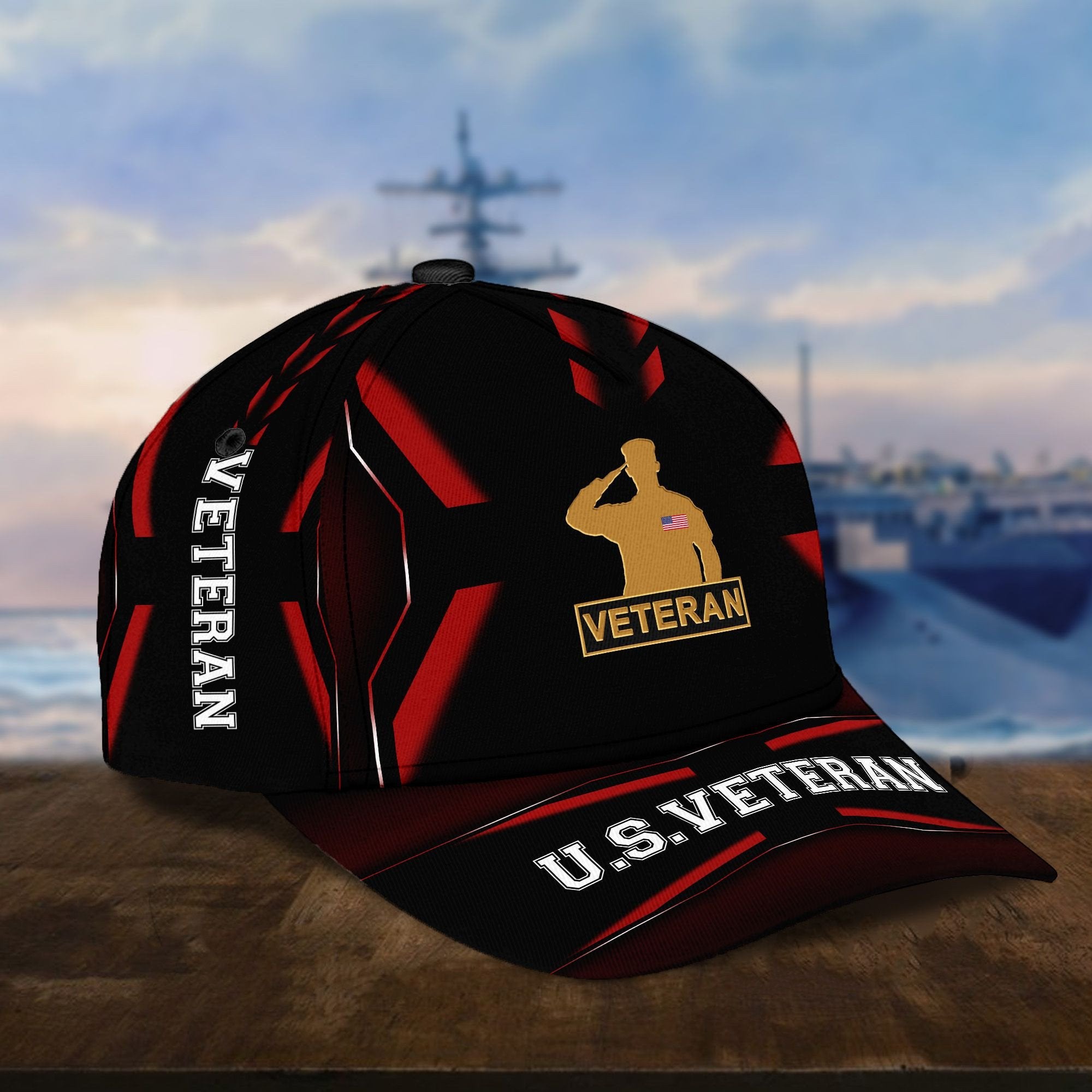 Premium Honoring All Who Served US Veterans Cap BPVC290703