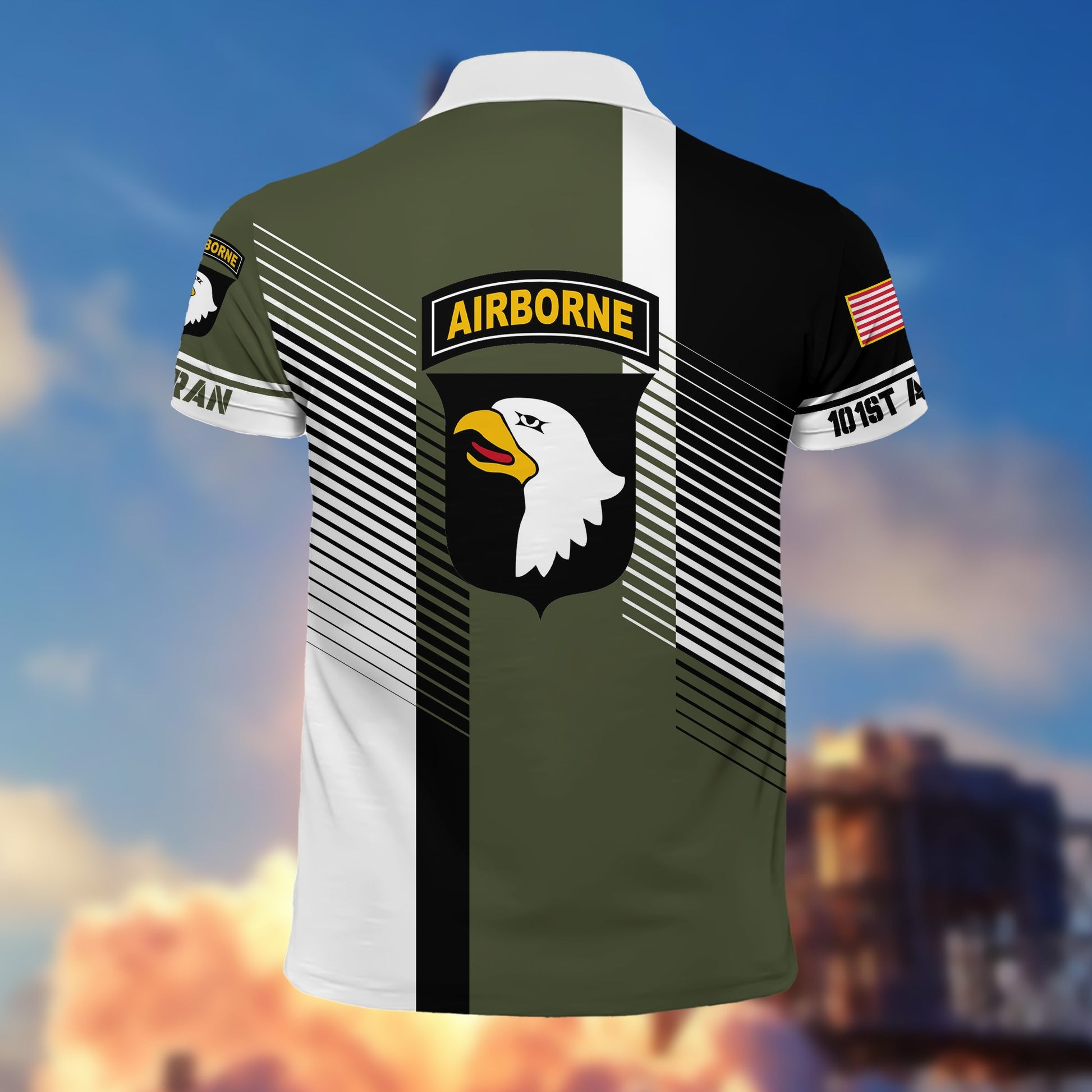 Premium 101st Airborne Division Polo Shirt Gift For US Veteran VPVC2043023