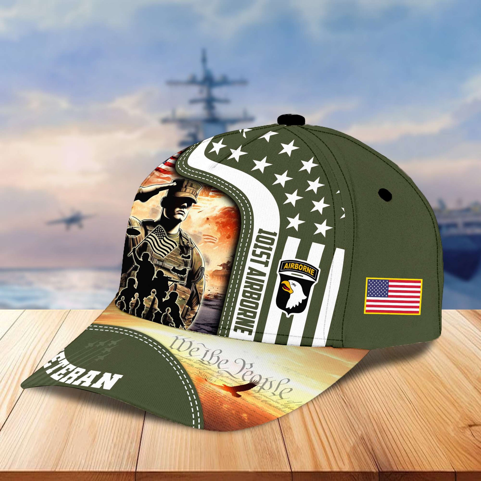 101st Airborne Division Cap, Gifts for Dad, Gifts for Husband Veteran VPVC003403