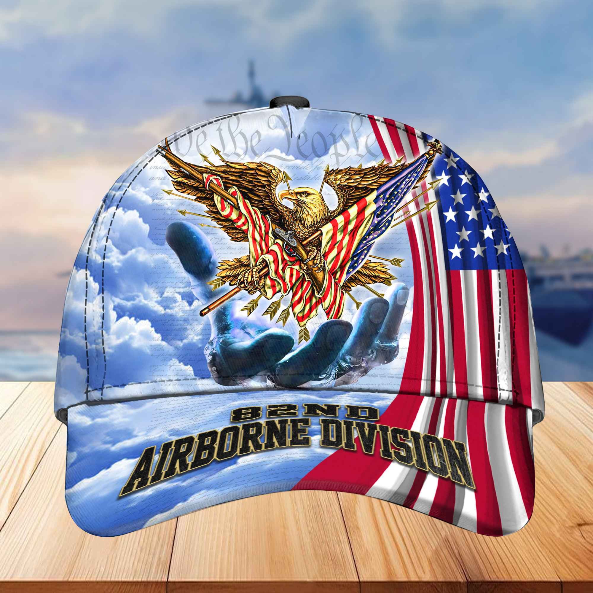 Premium 82nd Airborne Division Cap, Gifts for US Veteran VPVC002902