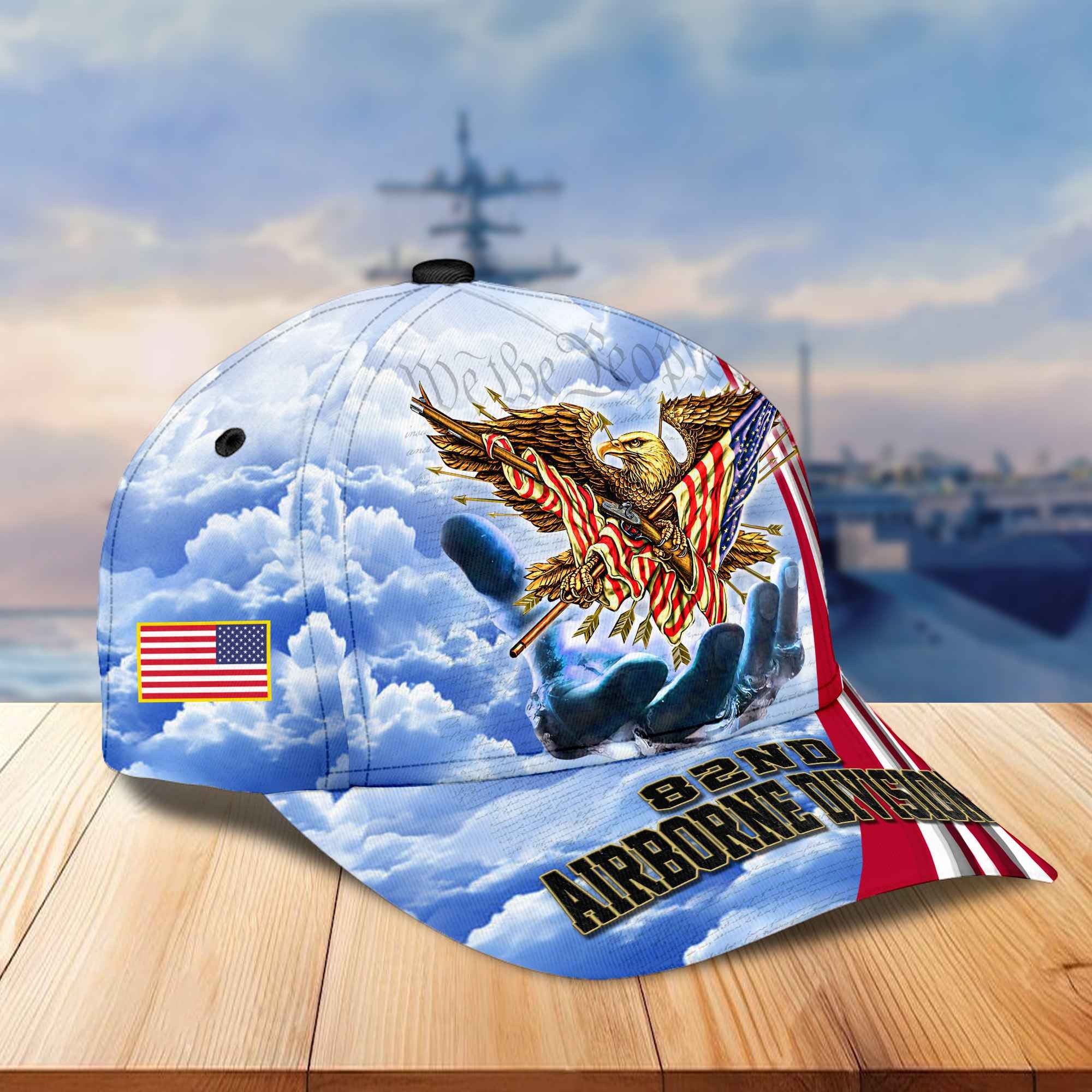 Premium 82nd Airborne Division Cap, Gifts for US Veteran VPVC002902