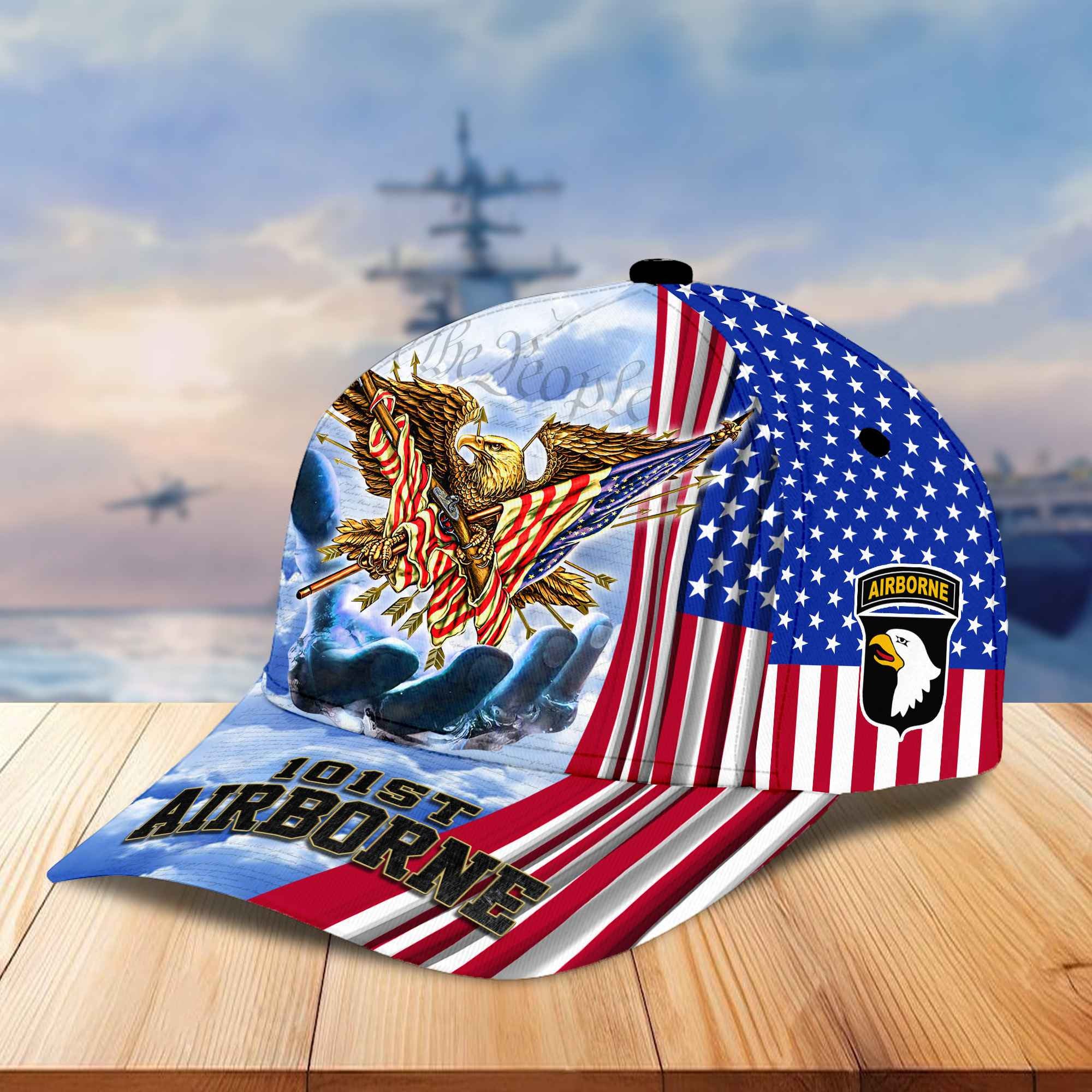 Premium 101st Airborne Division Cap, Gifts for US Veteran VPVC002903