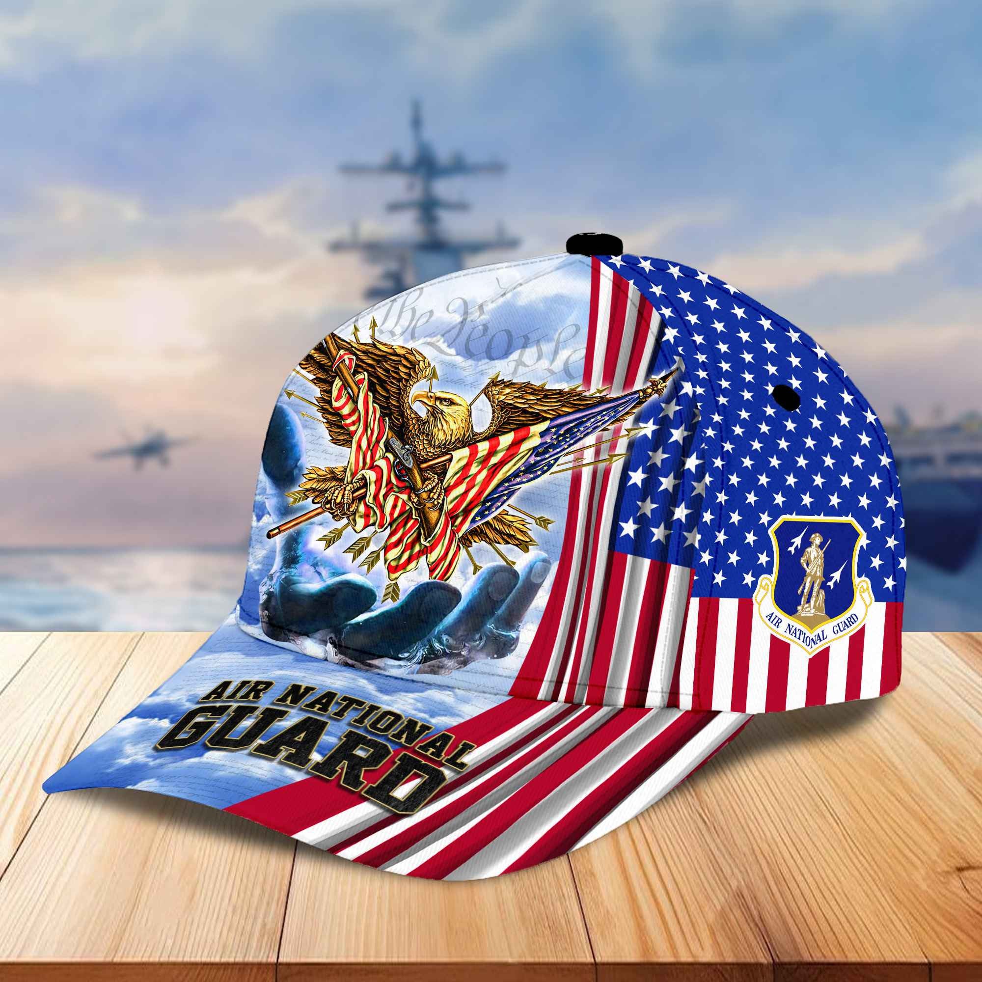 Premium Air National Guard Cap, Gifts for US Veteran VPVC002905