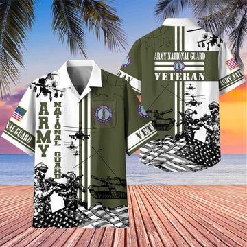 Premium Army National Guard Veteran Hawaiian Shirt With Pocket, Gifts for US Veteran, Gifts For Dad, For Husband VPVC403404
