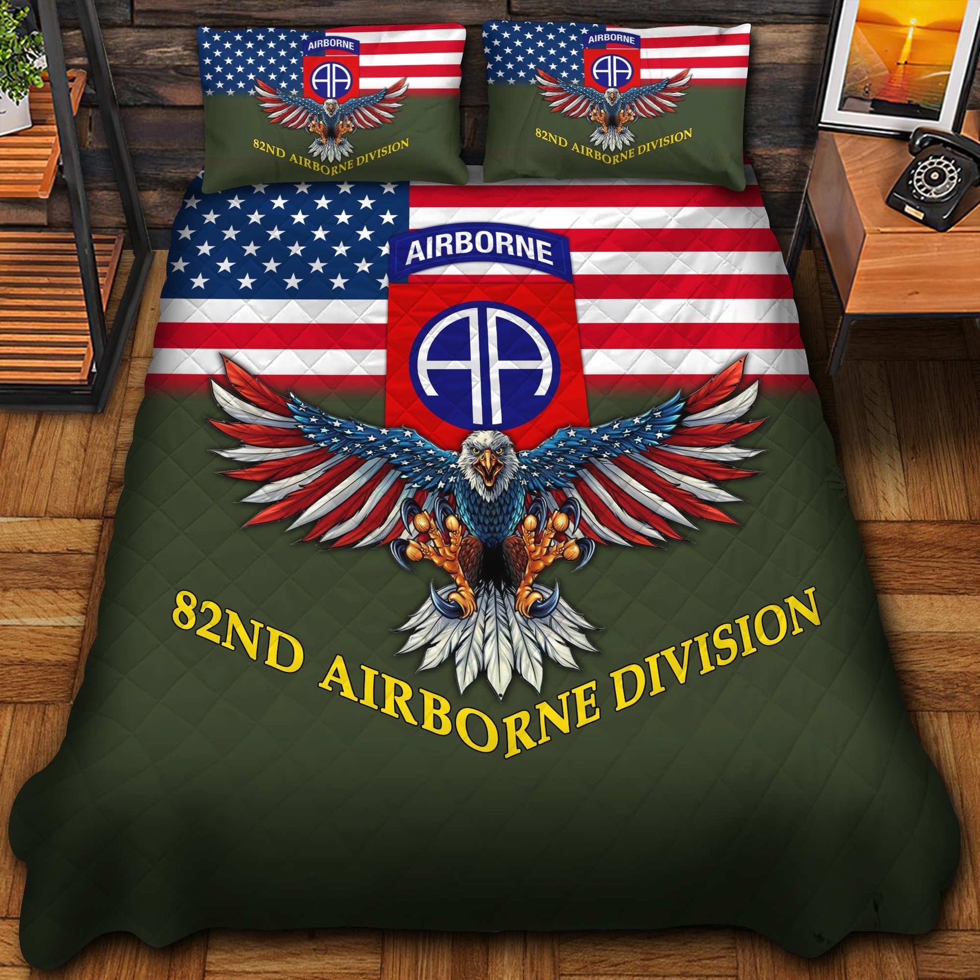 Premium 82nd Airborne Division Bedding Set VPVC800002