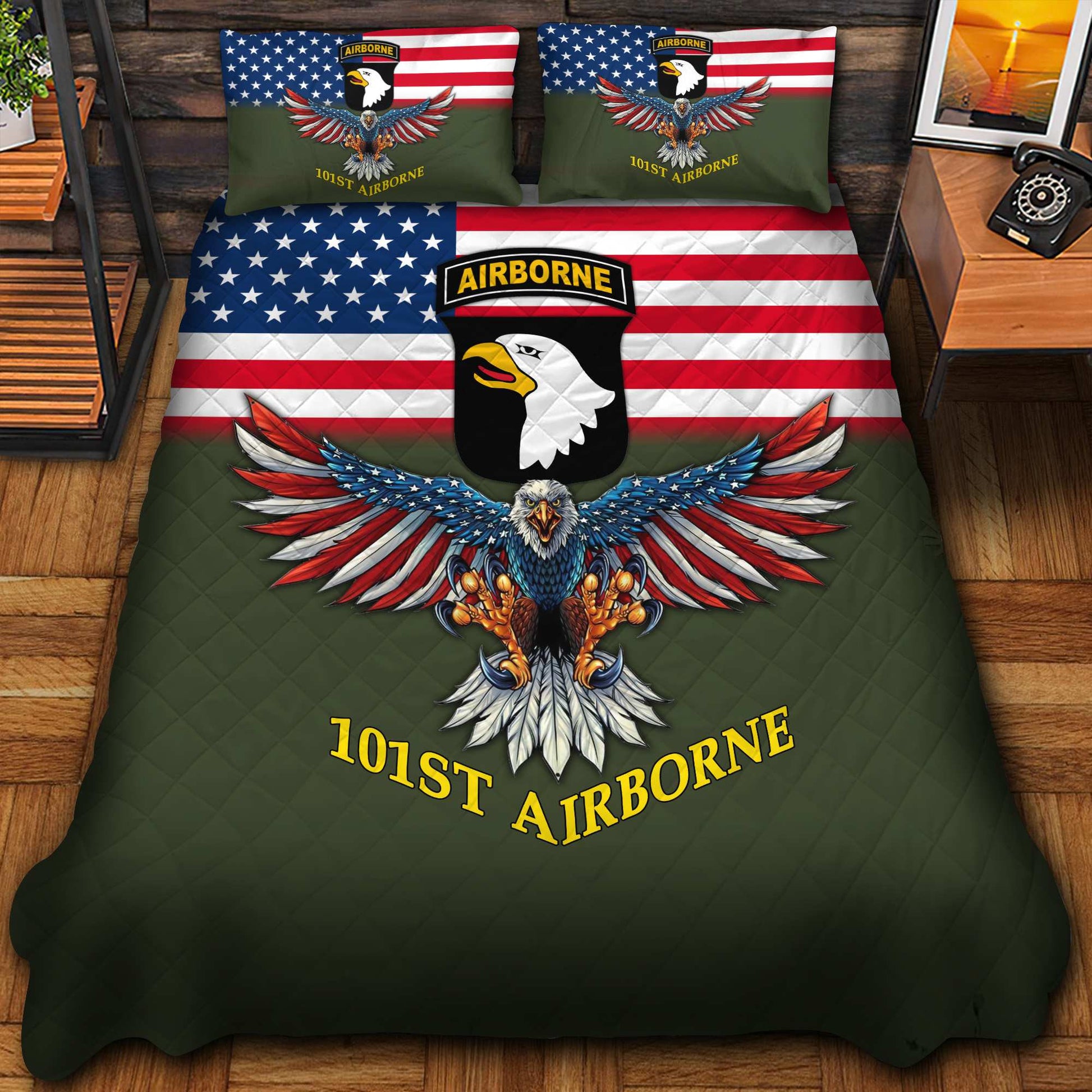 Premium 101st Airborne Division Bedding Set VPVC800003