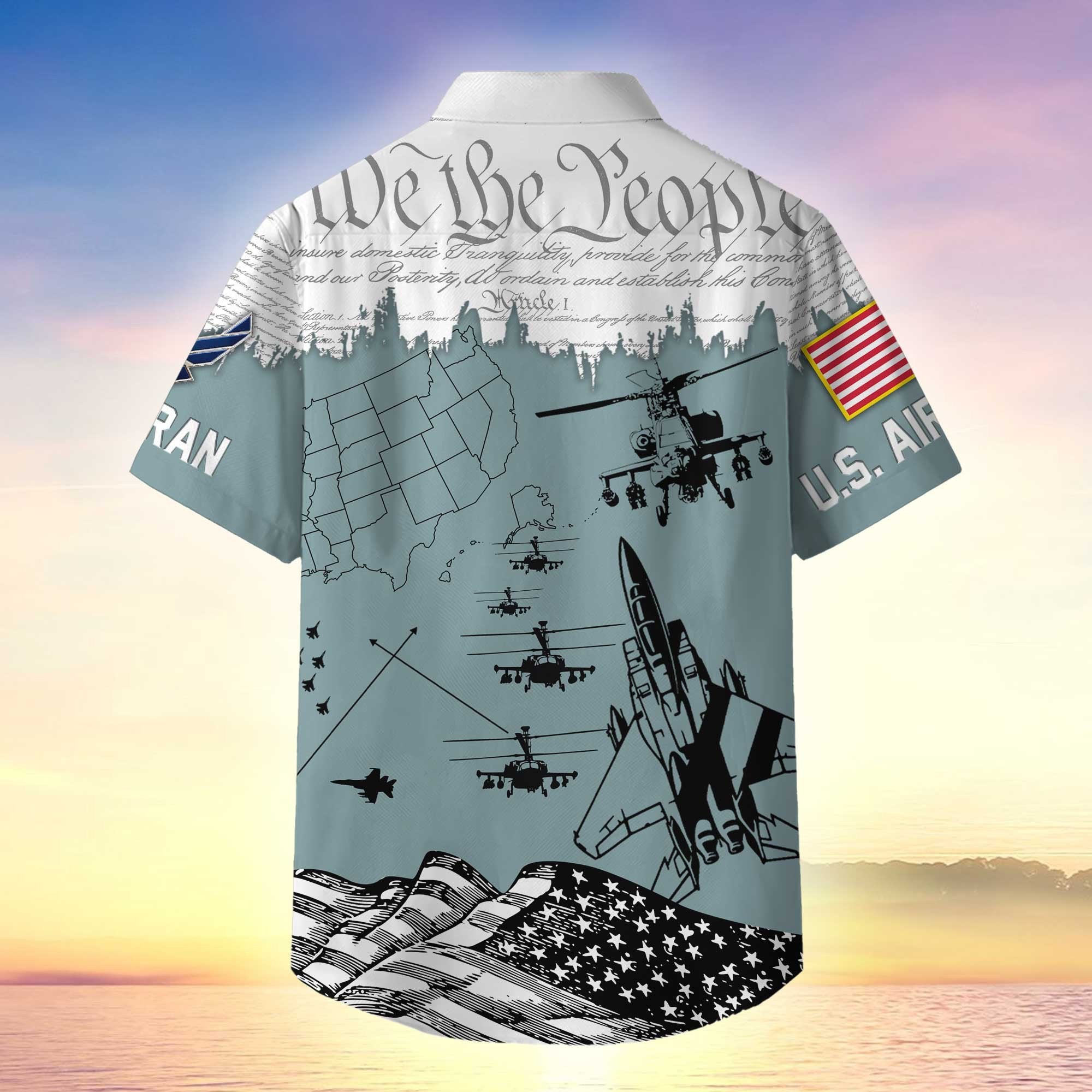 Premium Proudly Served US Veterans Hawaiian Shirt APHN050811