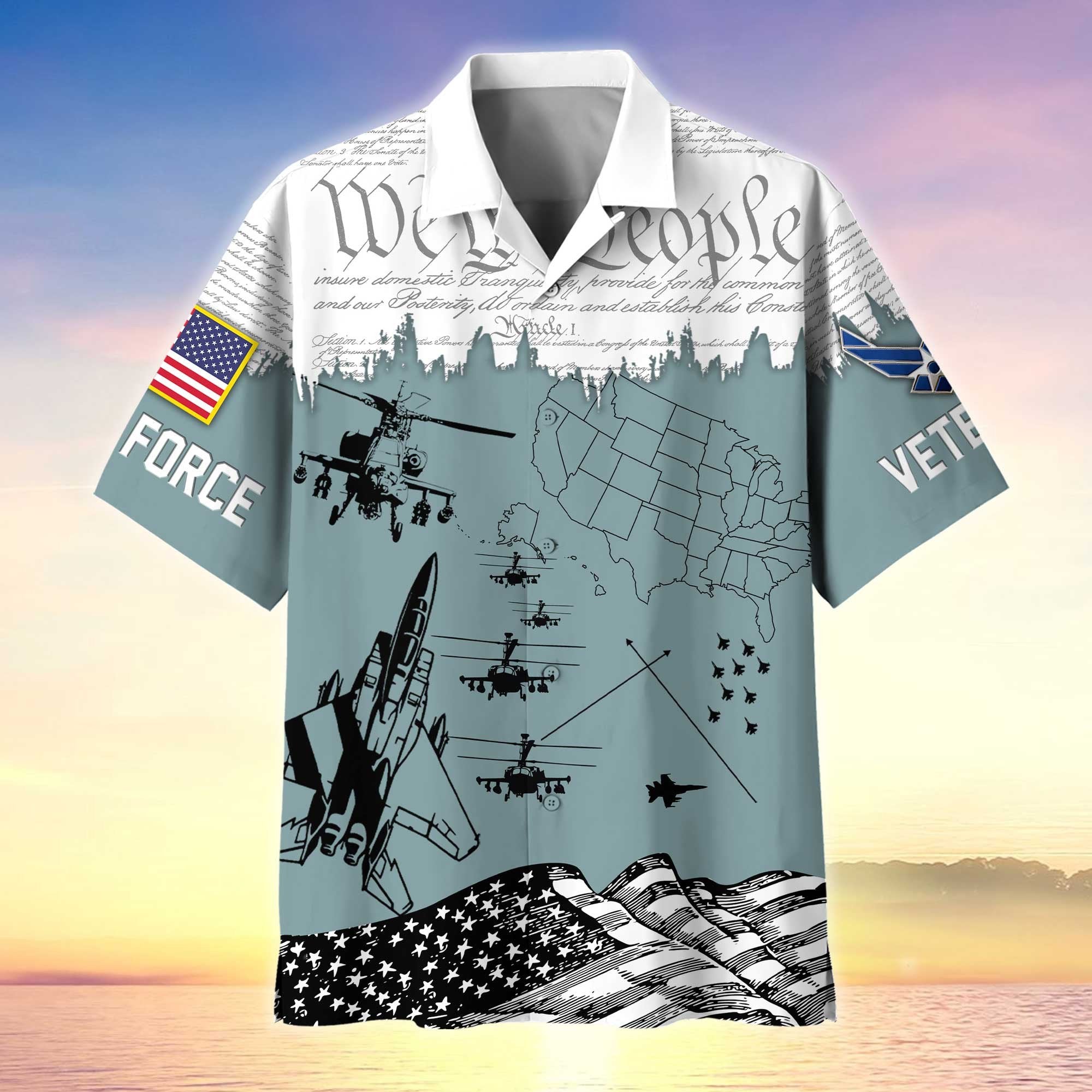 Premium Proudly Served US Veterans Hawaiian Shirt APHN050811