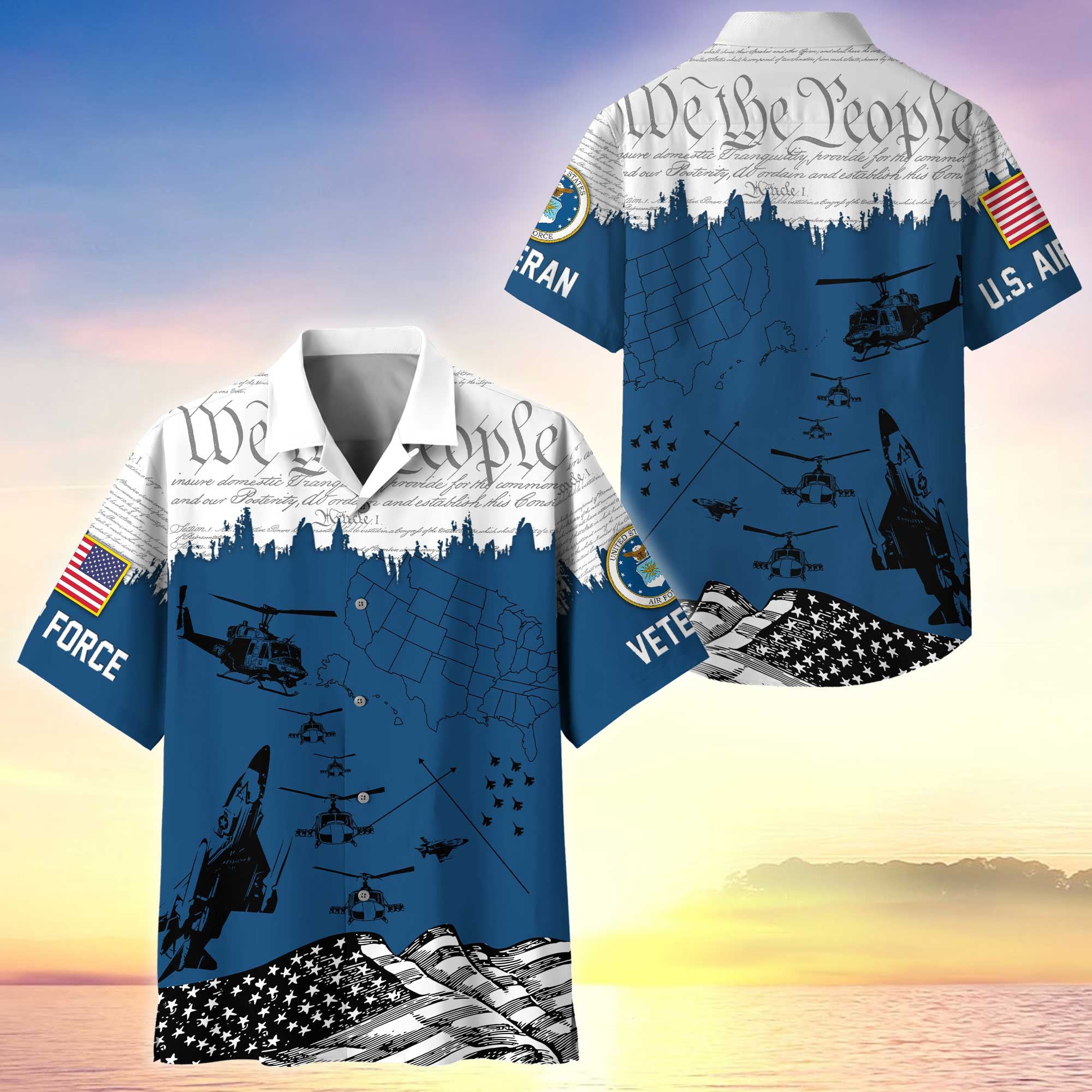 Premium Proudly Served US Veterans Hawaiian Shirt APHN050811