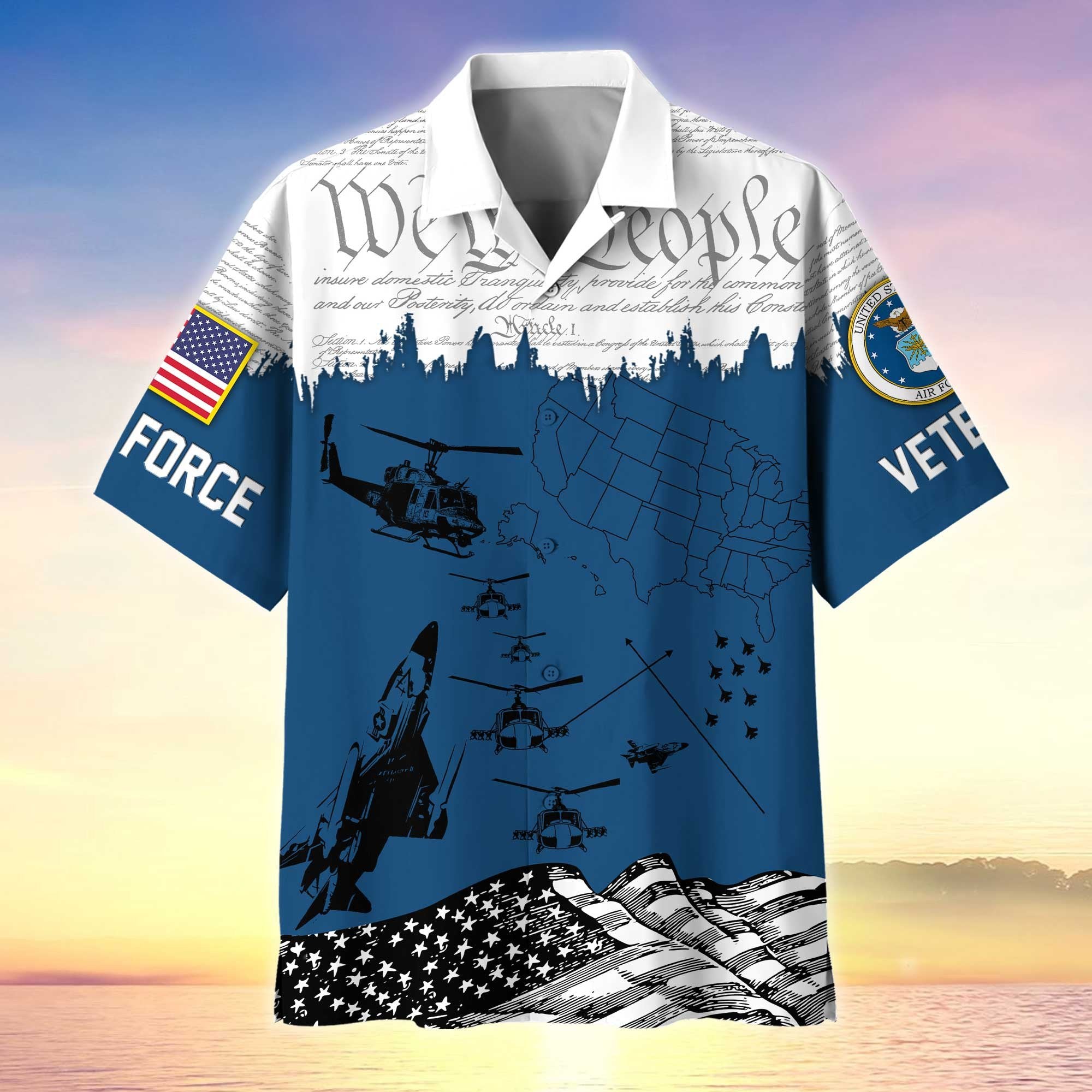 Premium Proudly Served US Veterans Hawaiian Shirt APHN050811