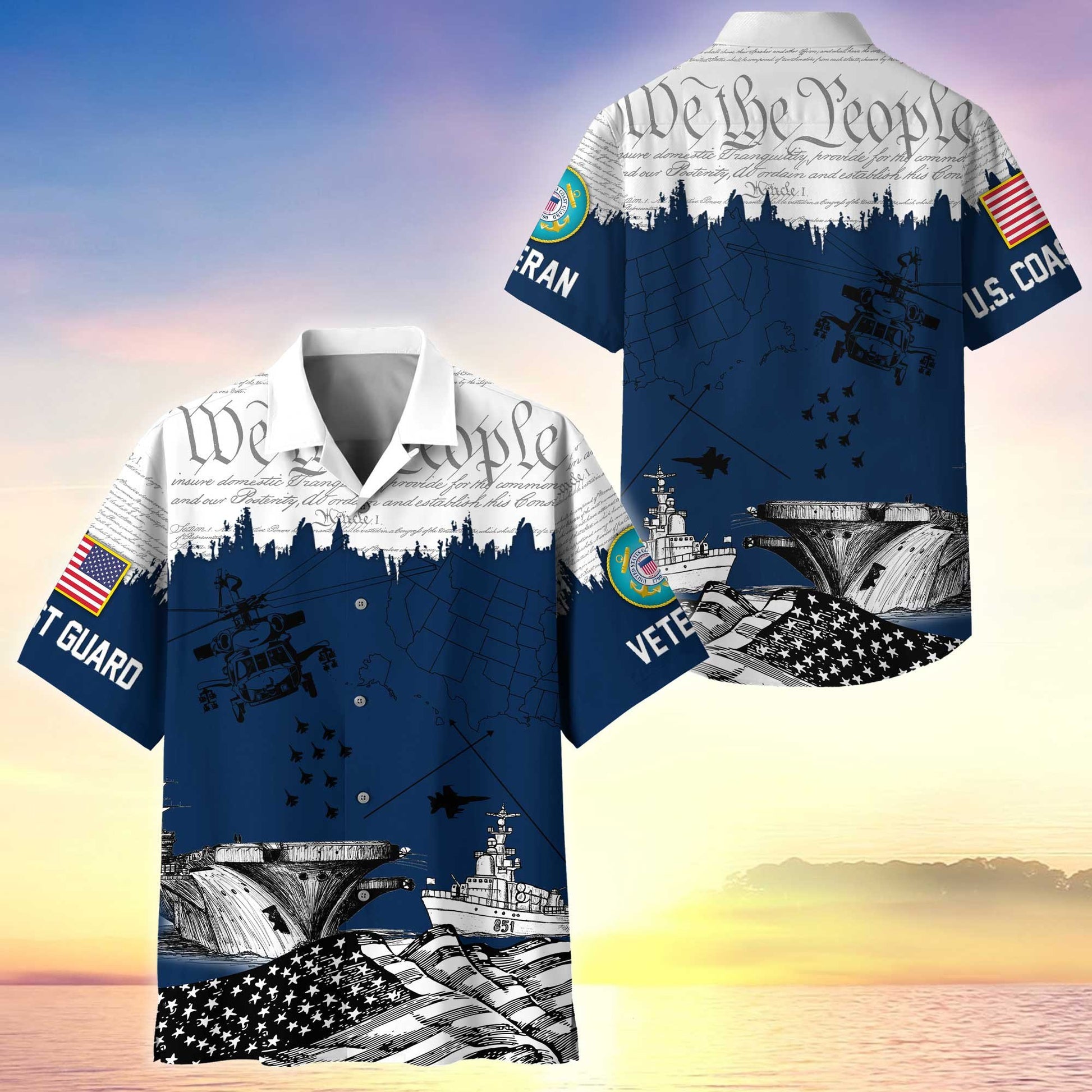 Premium Proudly Served US Veterans Hawaiian Shirt APHN050811