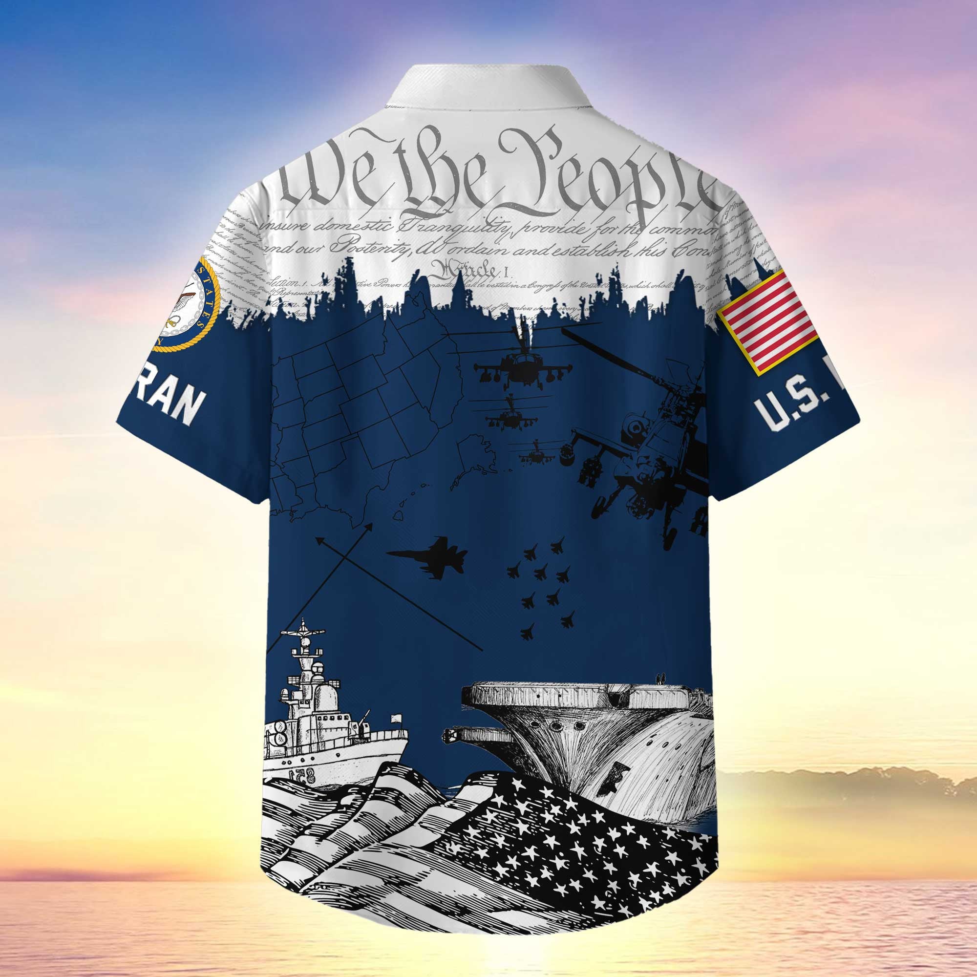 Premium Proudly Served US Veterans Hawaiian Shirt APHN050811