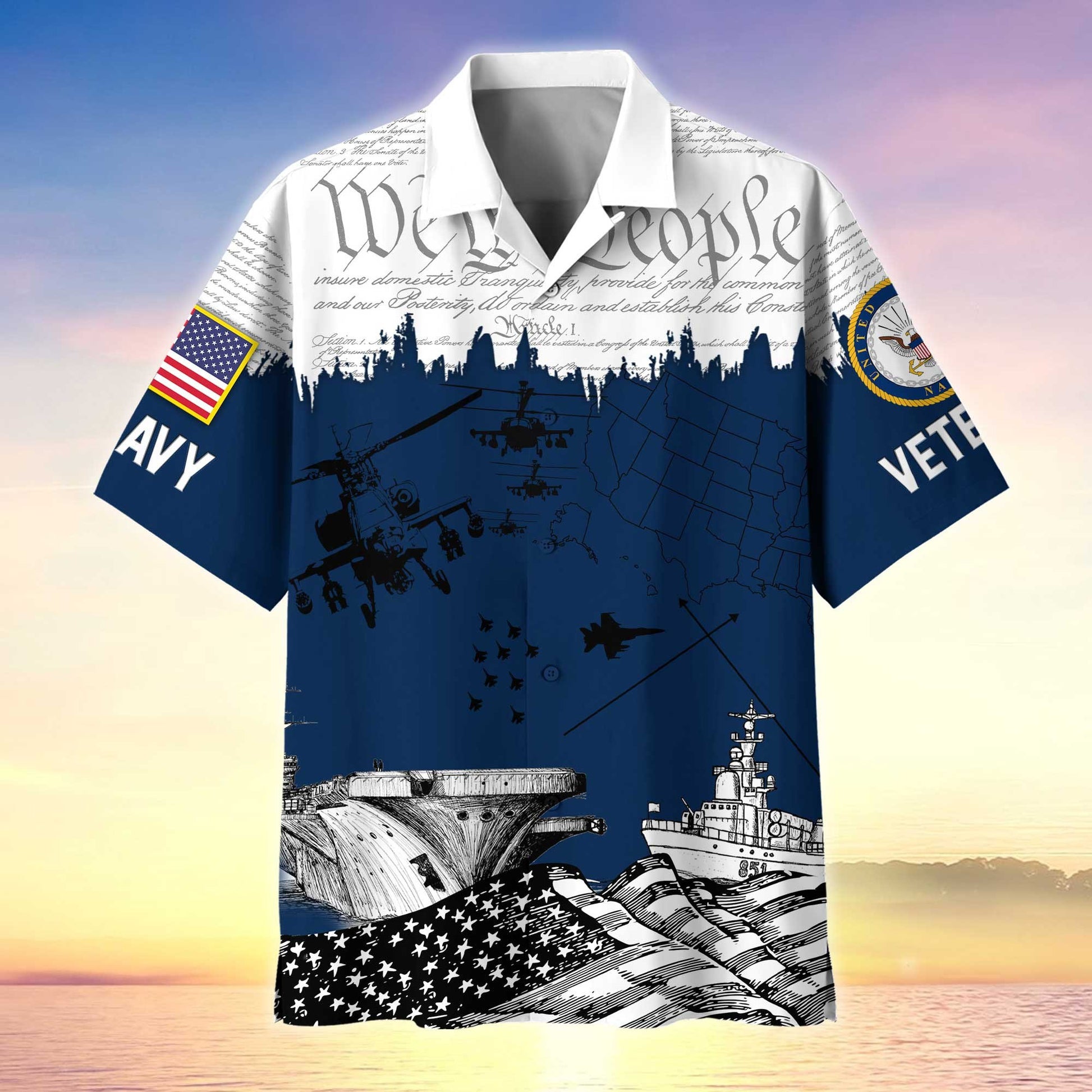 Premium Proudly Served US Veterans Hawaiian Shirt APHN050811