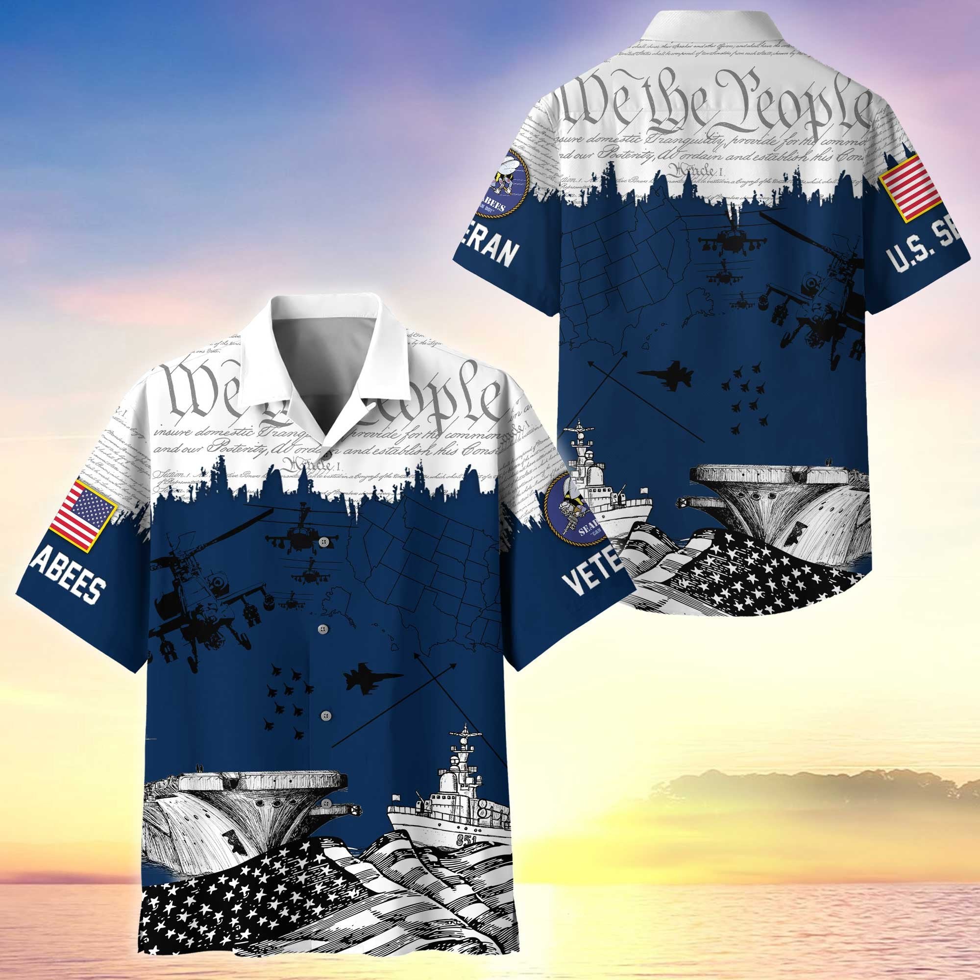 Premium Proudly Served US Veterans Hawaiian Shirt APHN050811