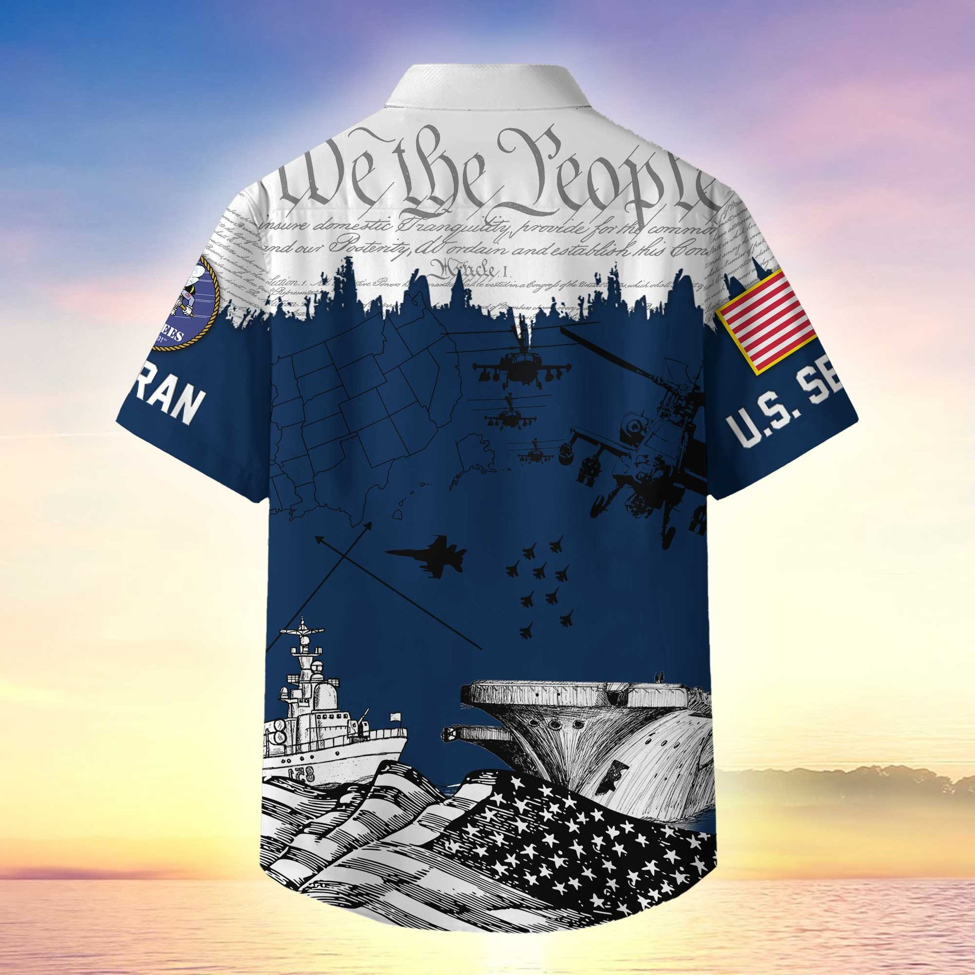 Premium Proudly Served US Veterans Hawaiian Shirt APHN050811