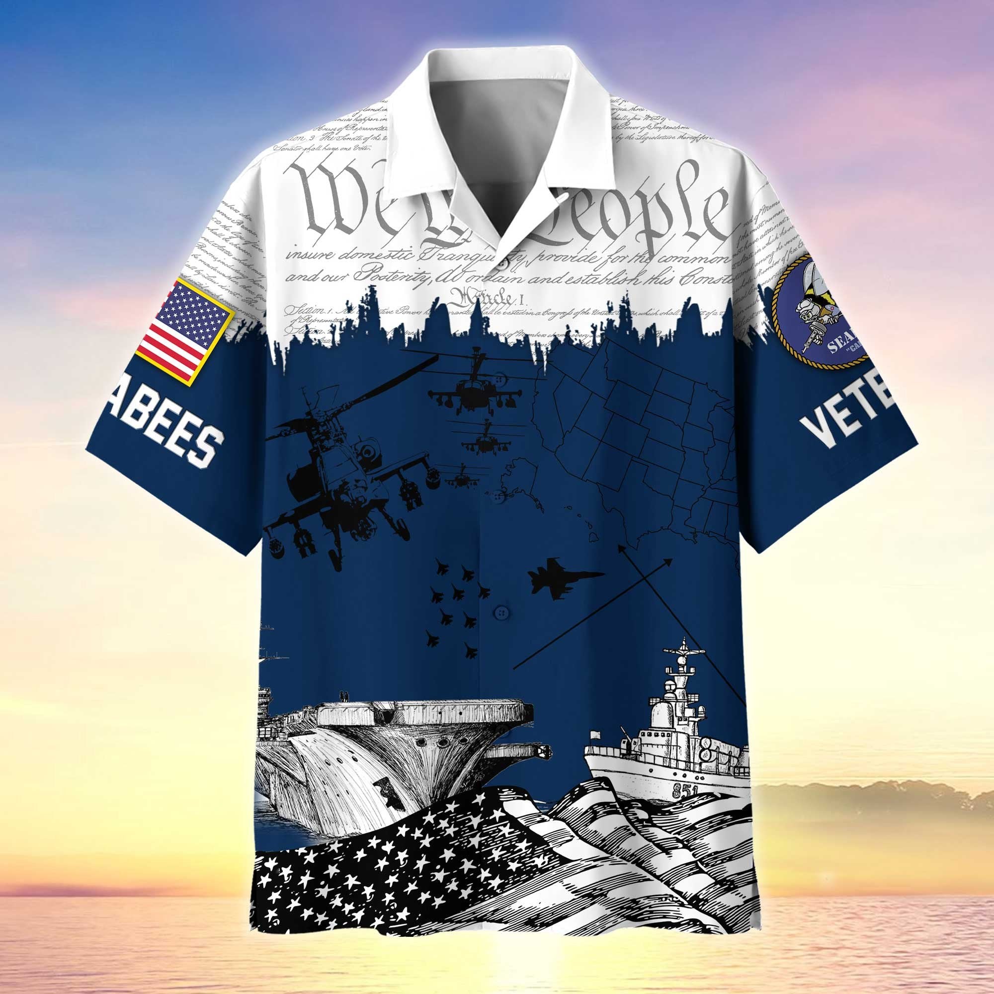 Premium Proudly Served US Veterans Hawaiian Shirt APHN050811