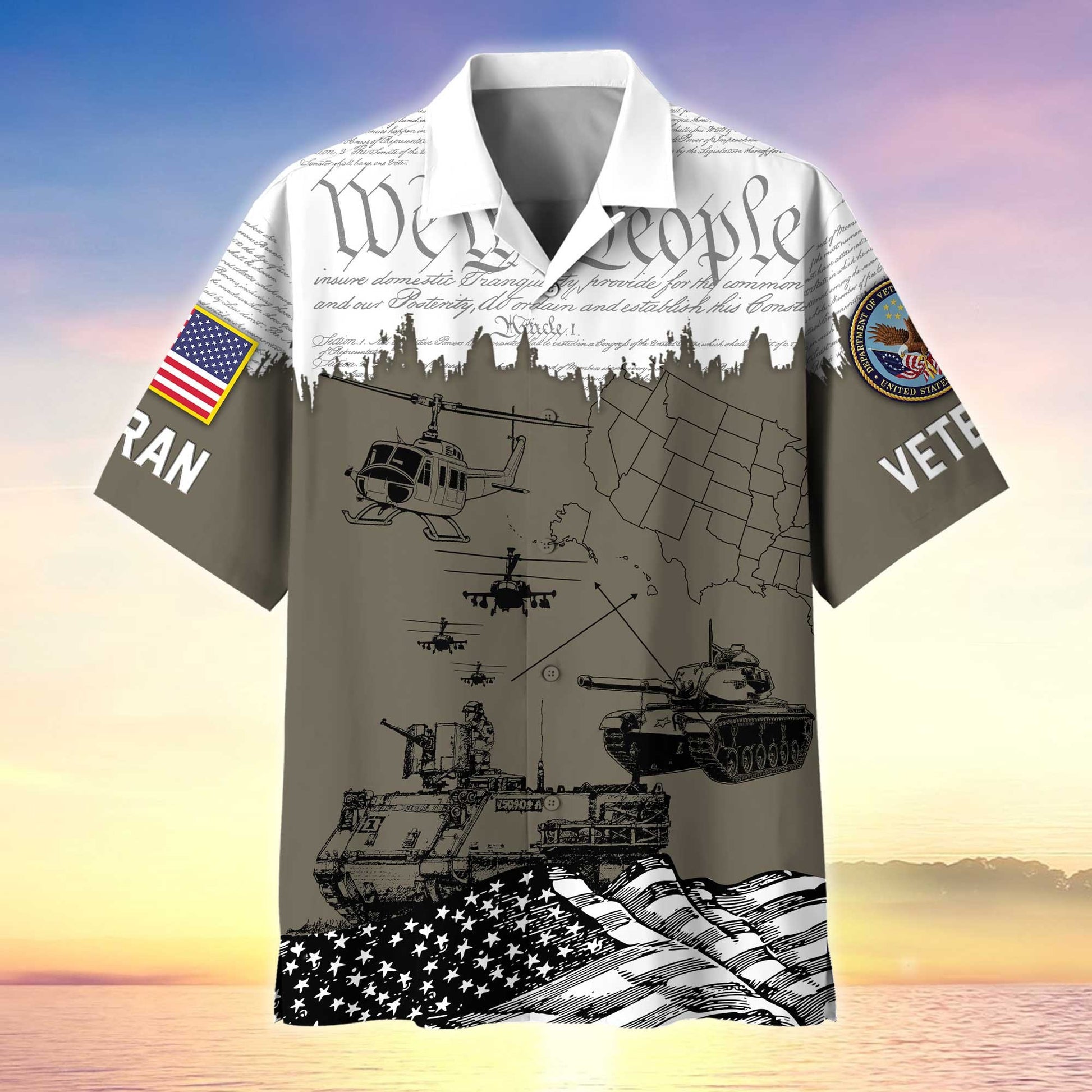Premium Proudly Served US Veterans Hawaiian Shirt APHN050811