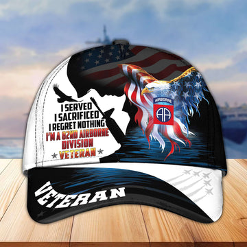 Premium 82nd Airborne Division Cap, Gifts for Dad, Gifts for Husband Veteran VPVC003002