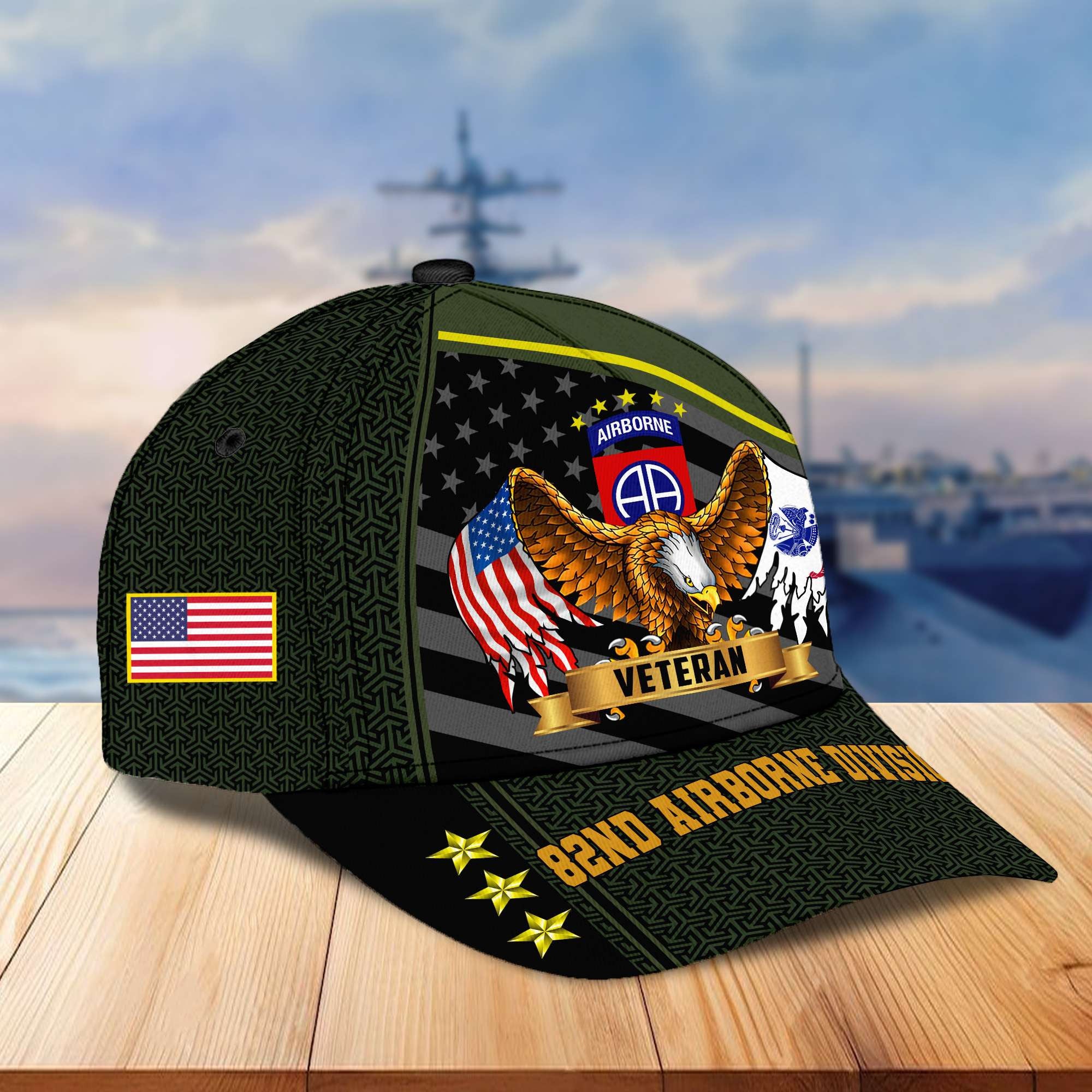 Premium 82nd Airborne Division Cap, Gifts for US Veteran VPVC003102