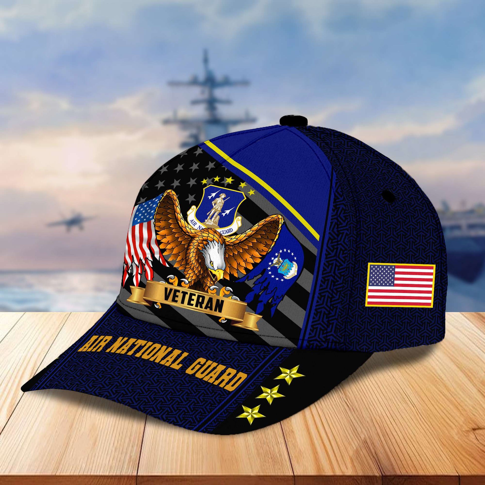 Premium Air National Guard Cap, Gifts for US Veteran VPVC003105