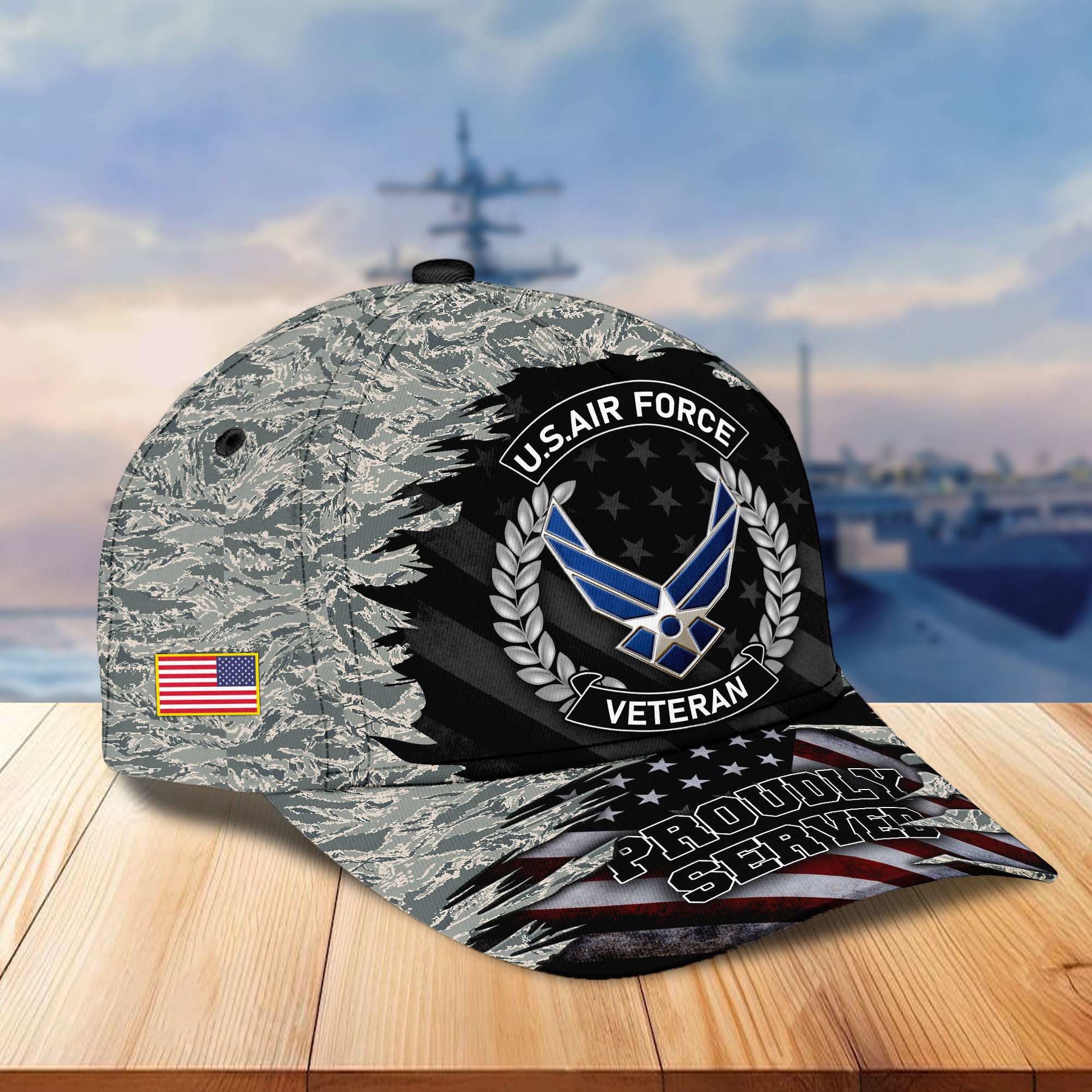 Premium US Veterans Cap, Gifts For Dad, For Husband Veteran APHN070812