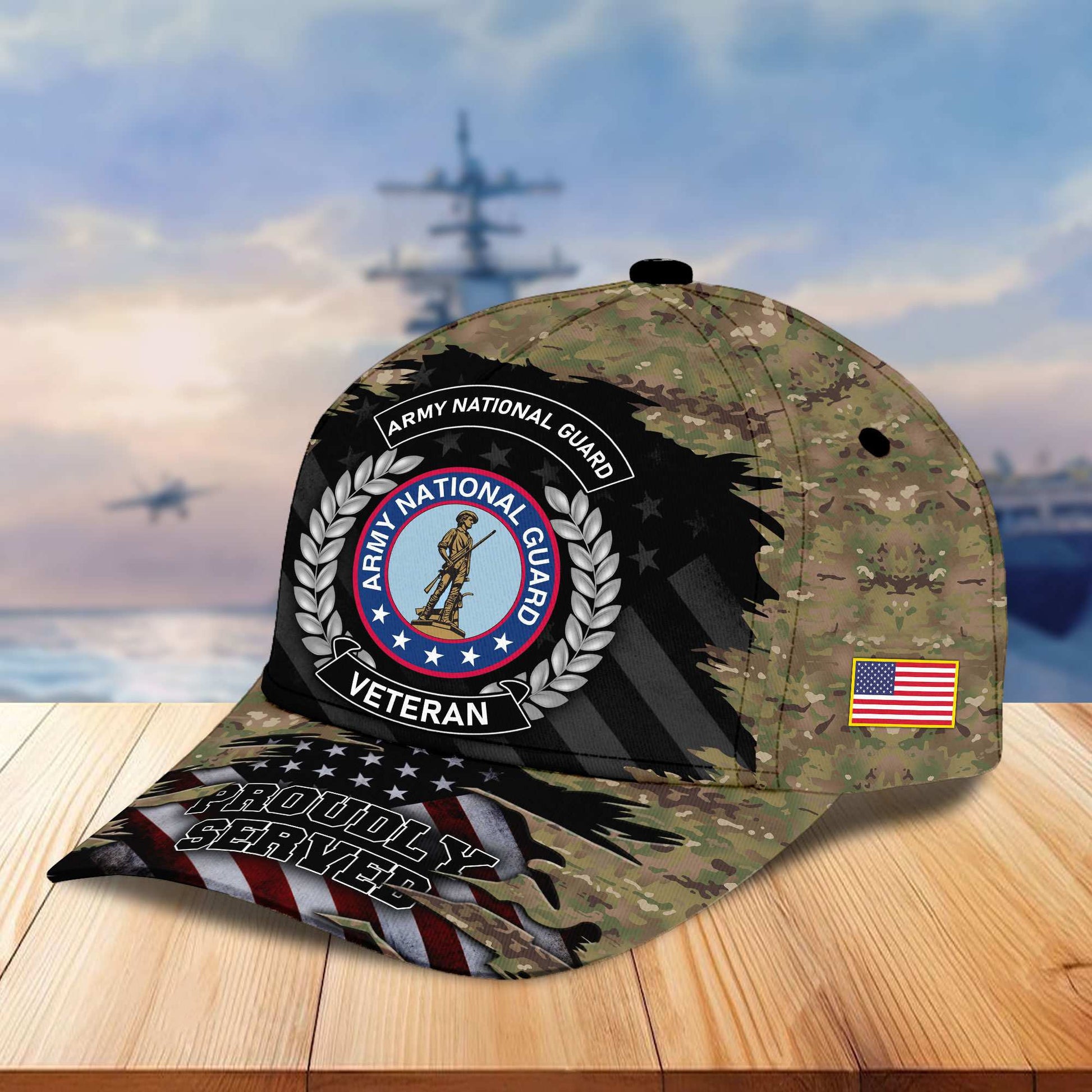 Premium US Veterans Cap, Gifts For Dad, For Husband Veteran APHN070812