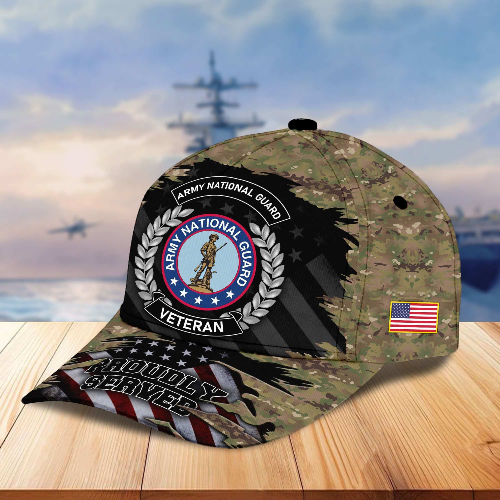 Premium US Veterans Cap, Gifts For Dad, For Husband Veteran APHN070812