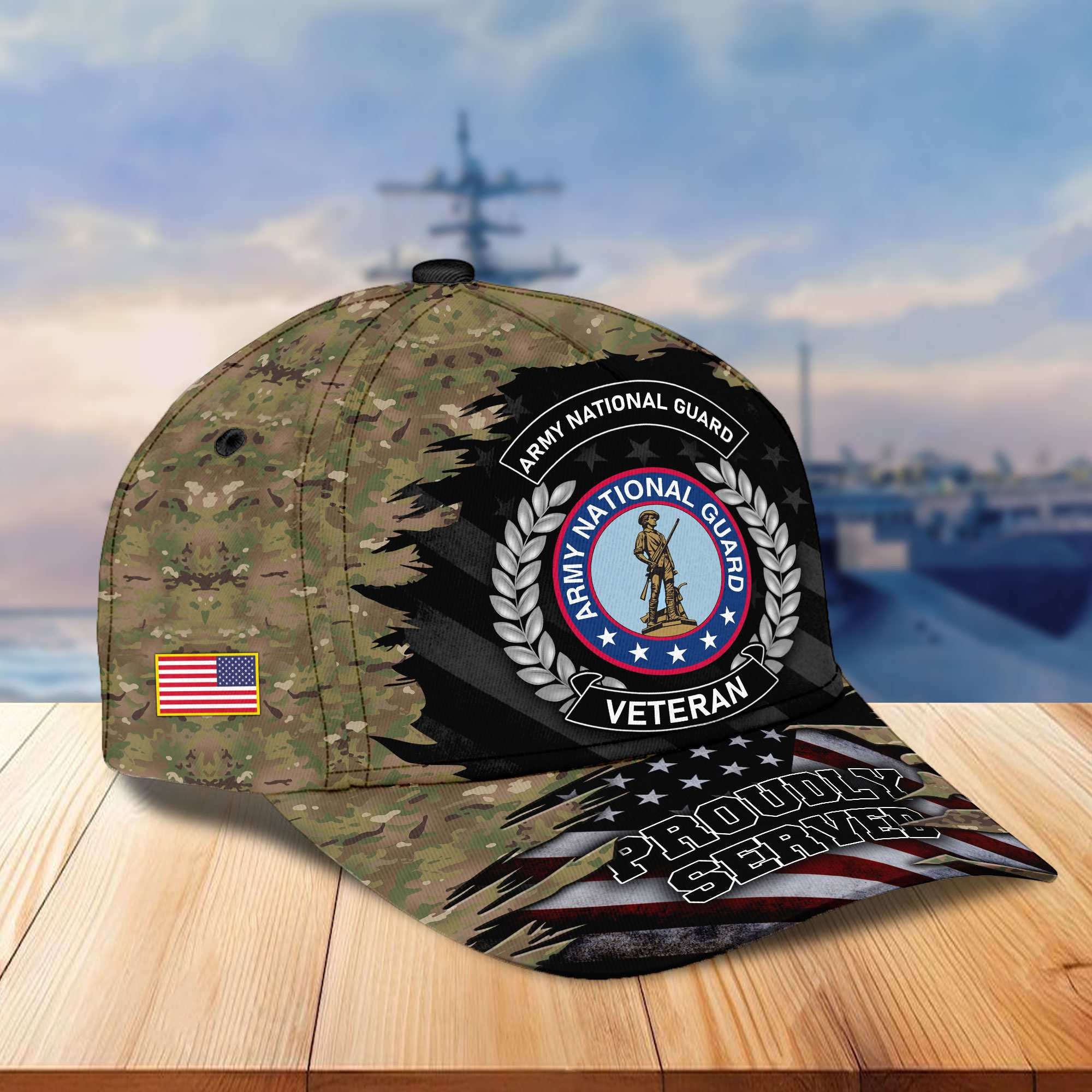 Premium US Veterans Cap, Gifts For Dad, For Husband Veteran APHN070812