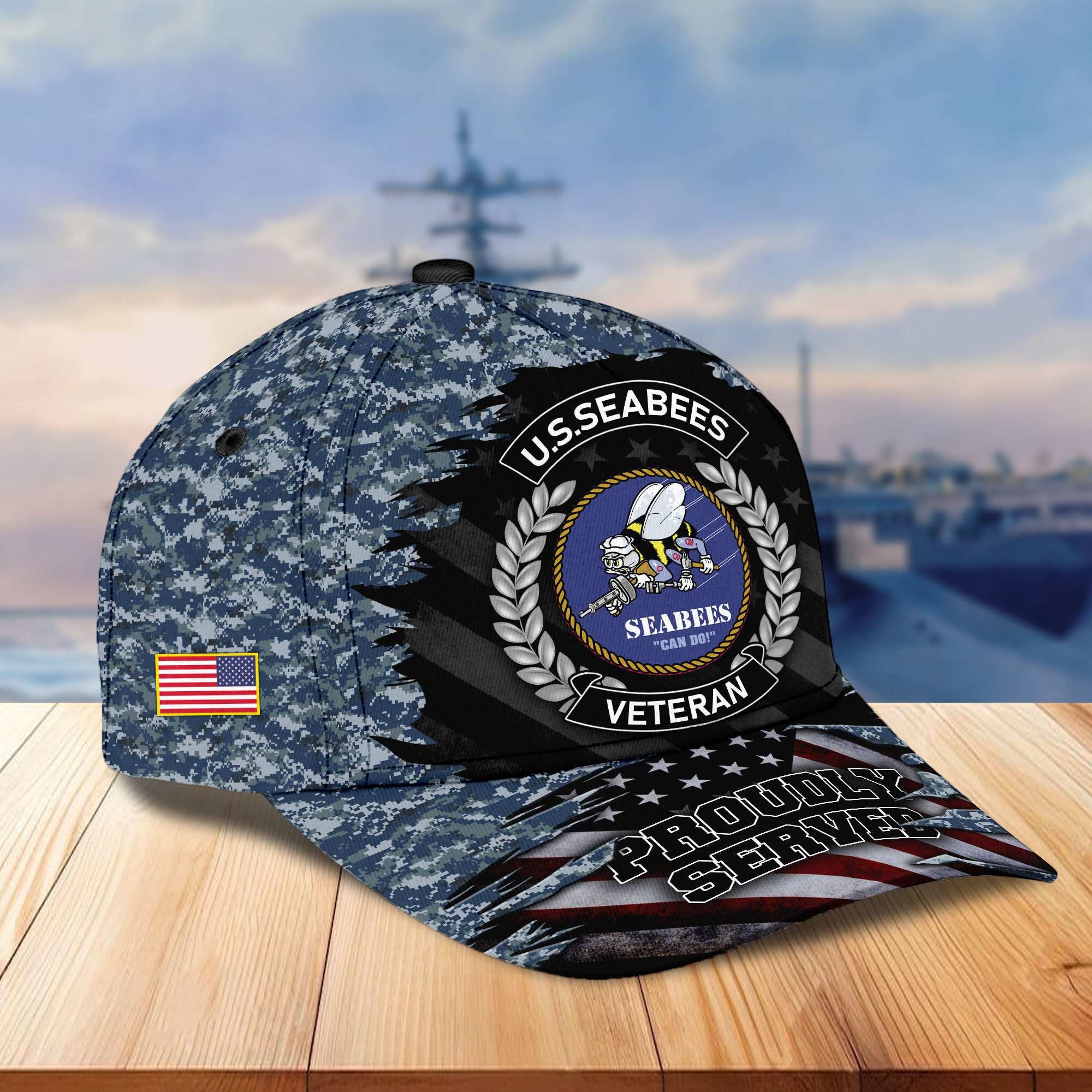 Premium US Veterans Cap, Gifts For Dad, For Husband Veteran APHN070812