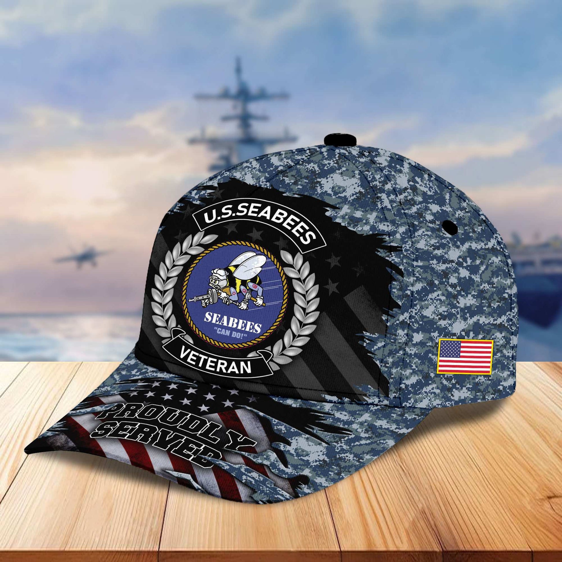 Premium US Veterans Cap, Gifts For Dad, For Husband Veteran APHN070812