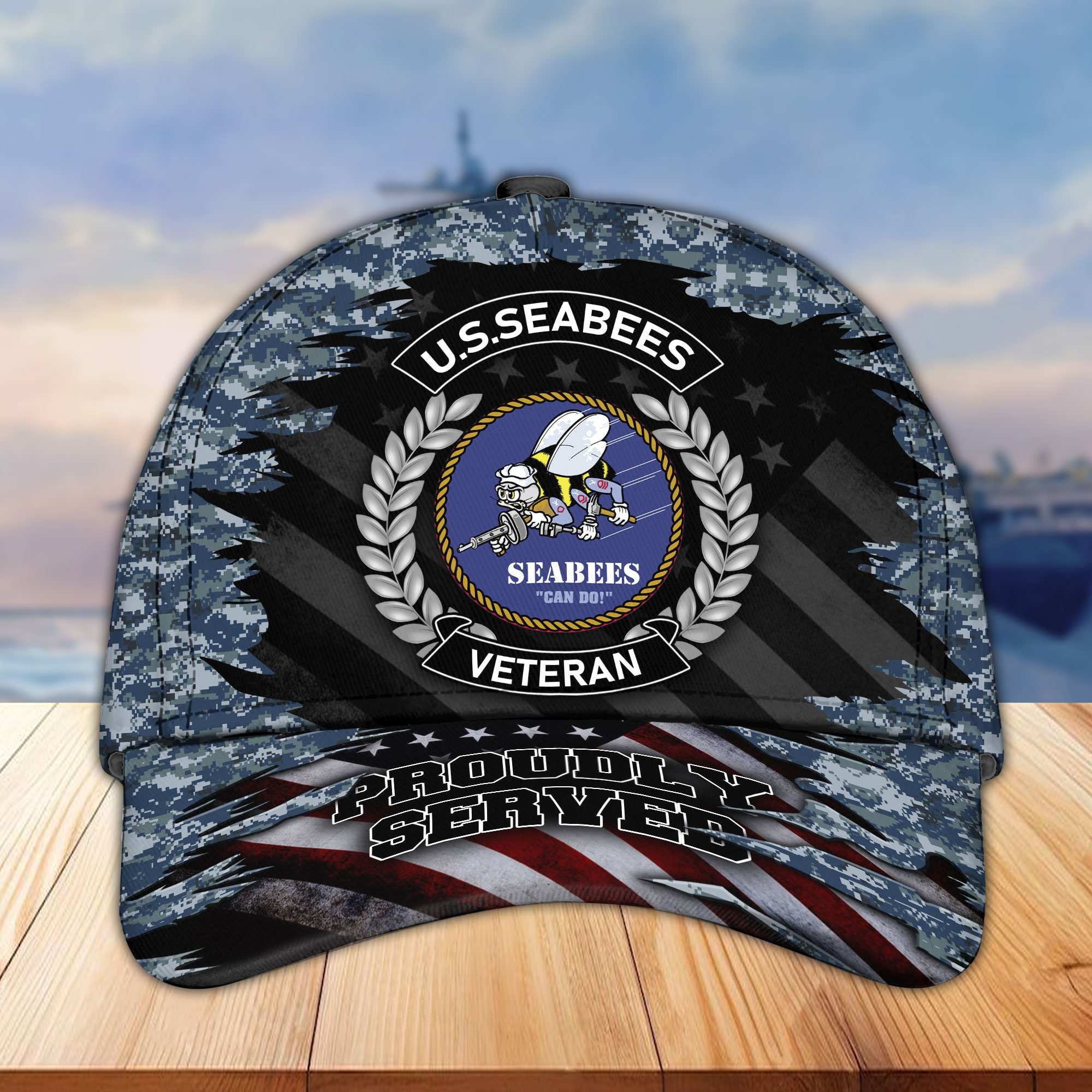 Premium US Veterans Cap, Gifts For Dad, For Husband Veteran APHN070812