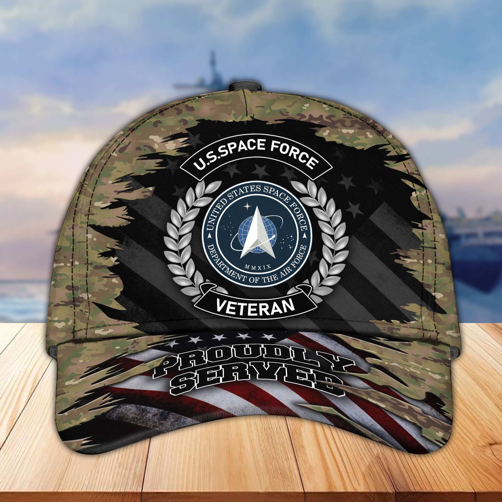 Premium US Veterans Cap, Gifts For Dad, For Husband Veteran APHN070812