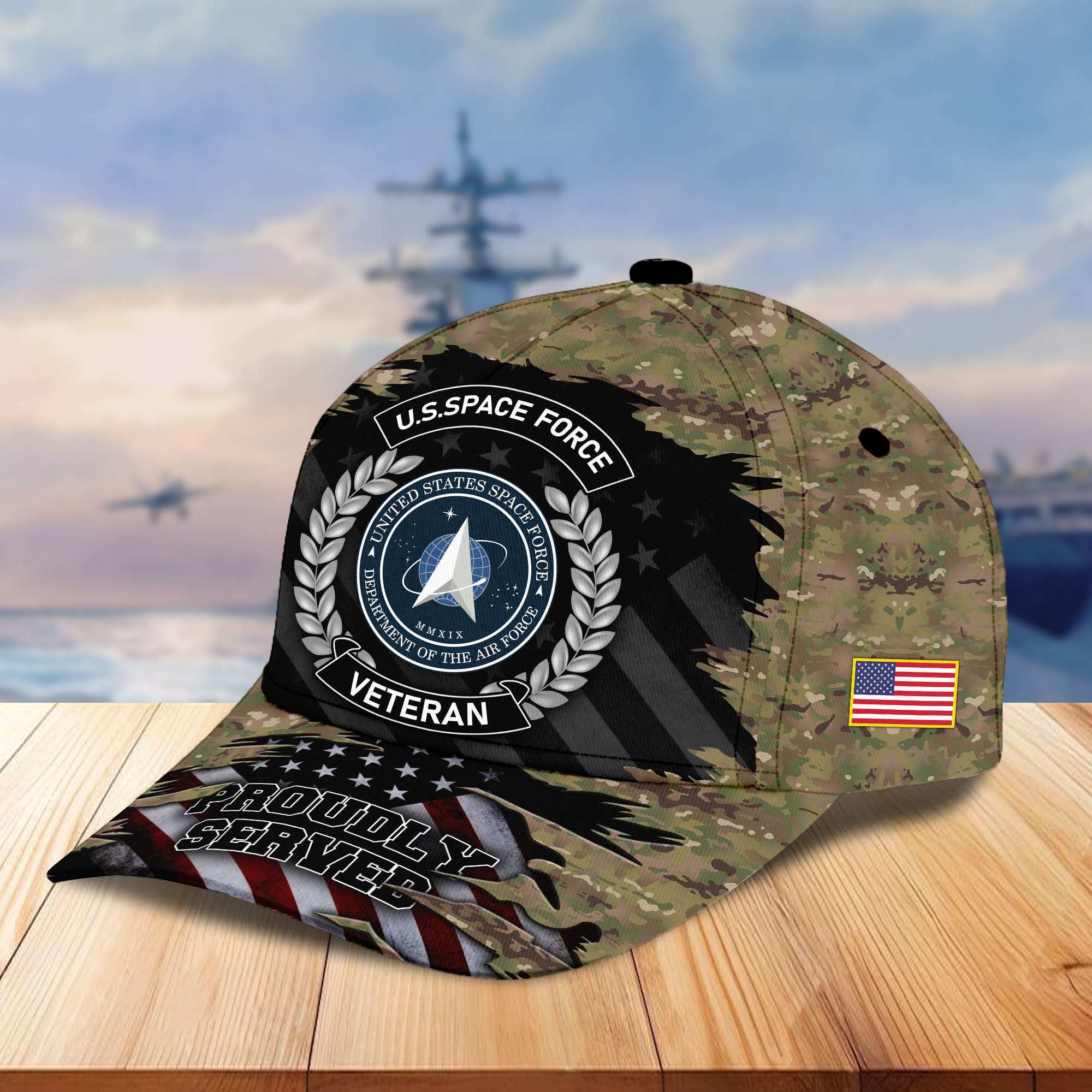 Premium US Veterans Cap, Gifts For Dad, For Husband Veteran APHN070812