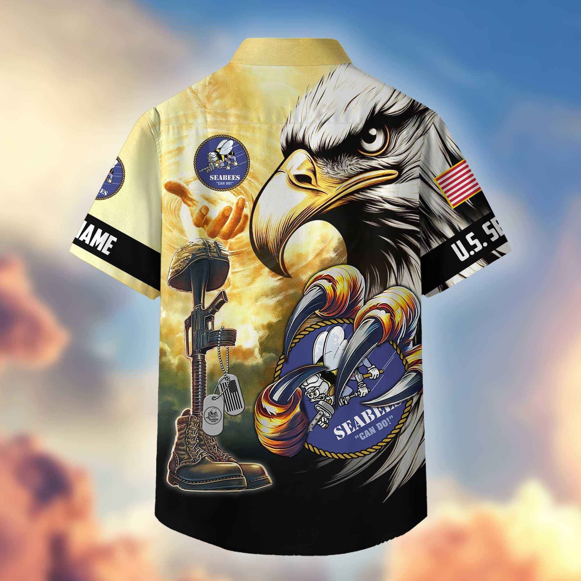 Premium Personalized Honoring All Who Served US Veterans Hawaiian Shirt APHN020813