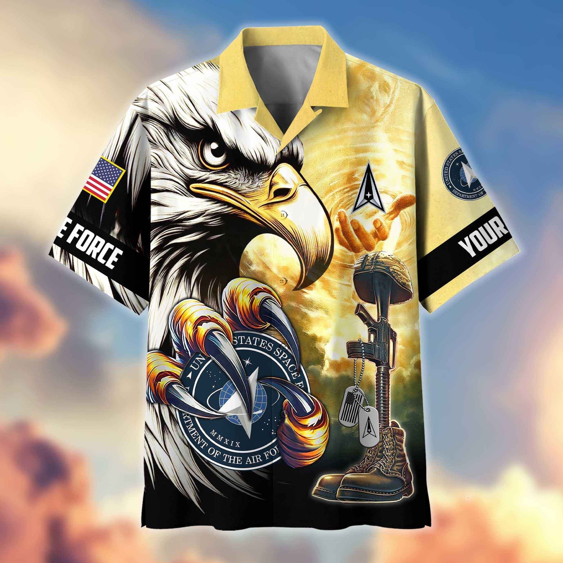 Premium Personalized Honoring All Who Served US Veterans Hawaiian Shirt APHN020813