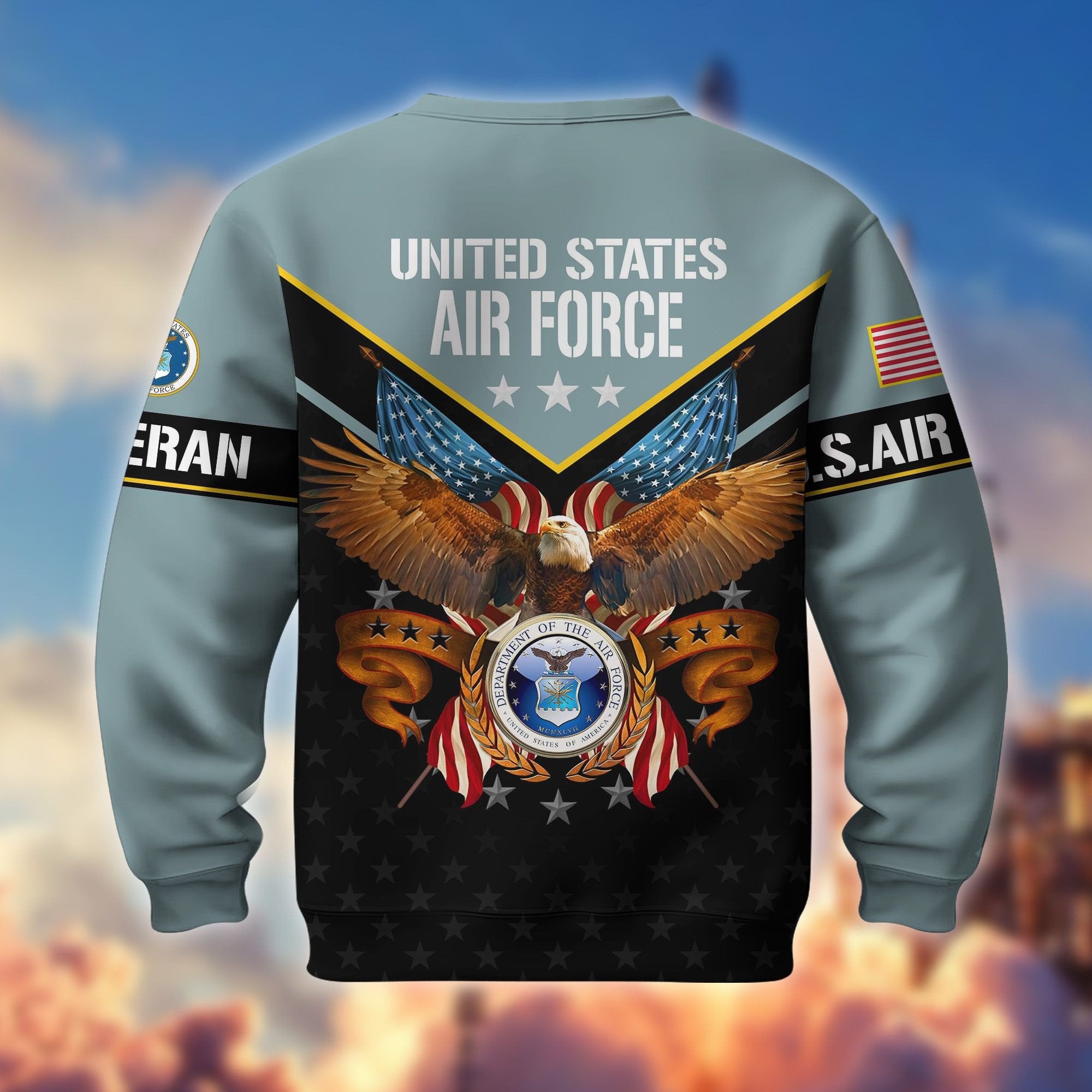 Premium American Pride US Veterans Sweatshirt APVC230101