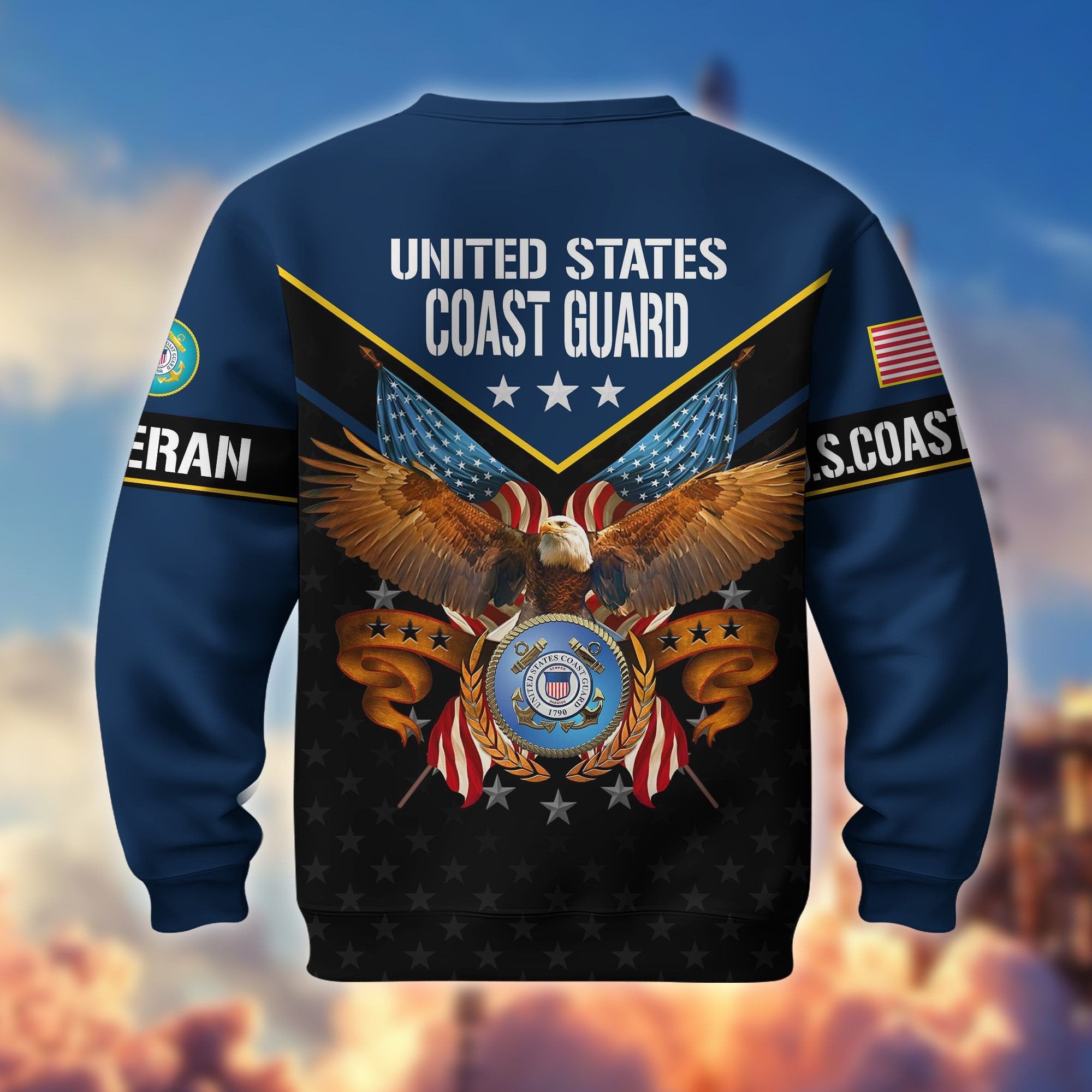 Premium American Pride US Veterans Sweatshirt APVC230101