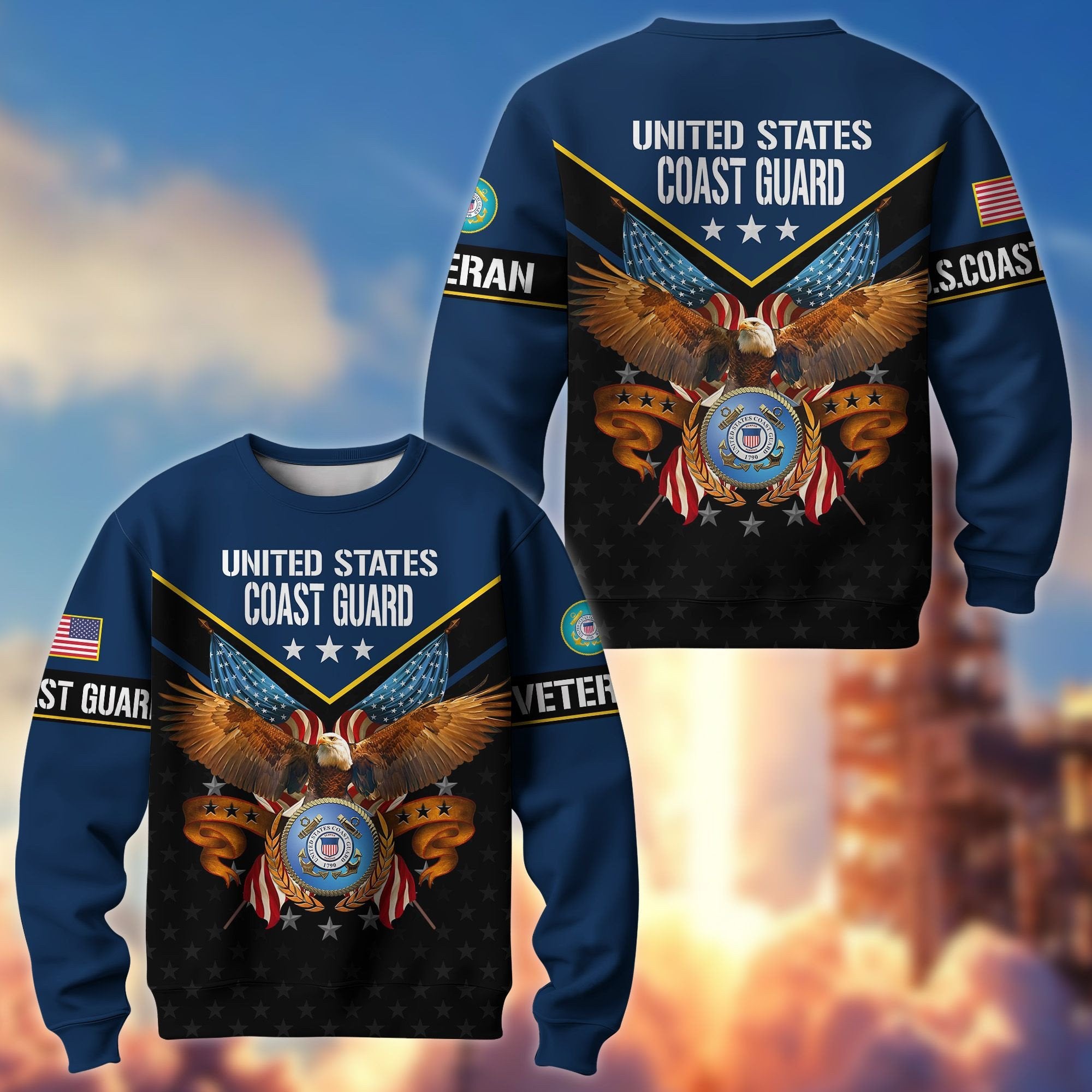 Premium American Pride US Veterans Sweatshirt APVC230101