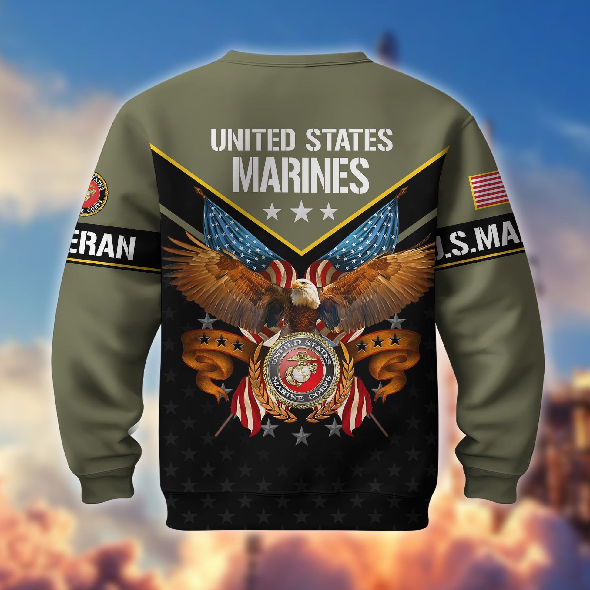 Premium American Pride US Veterans Sweatshirt APVC230101