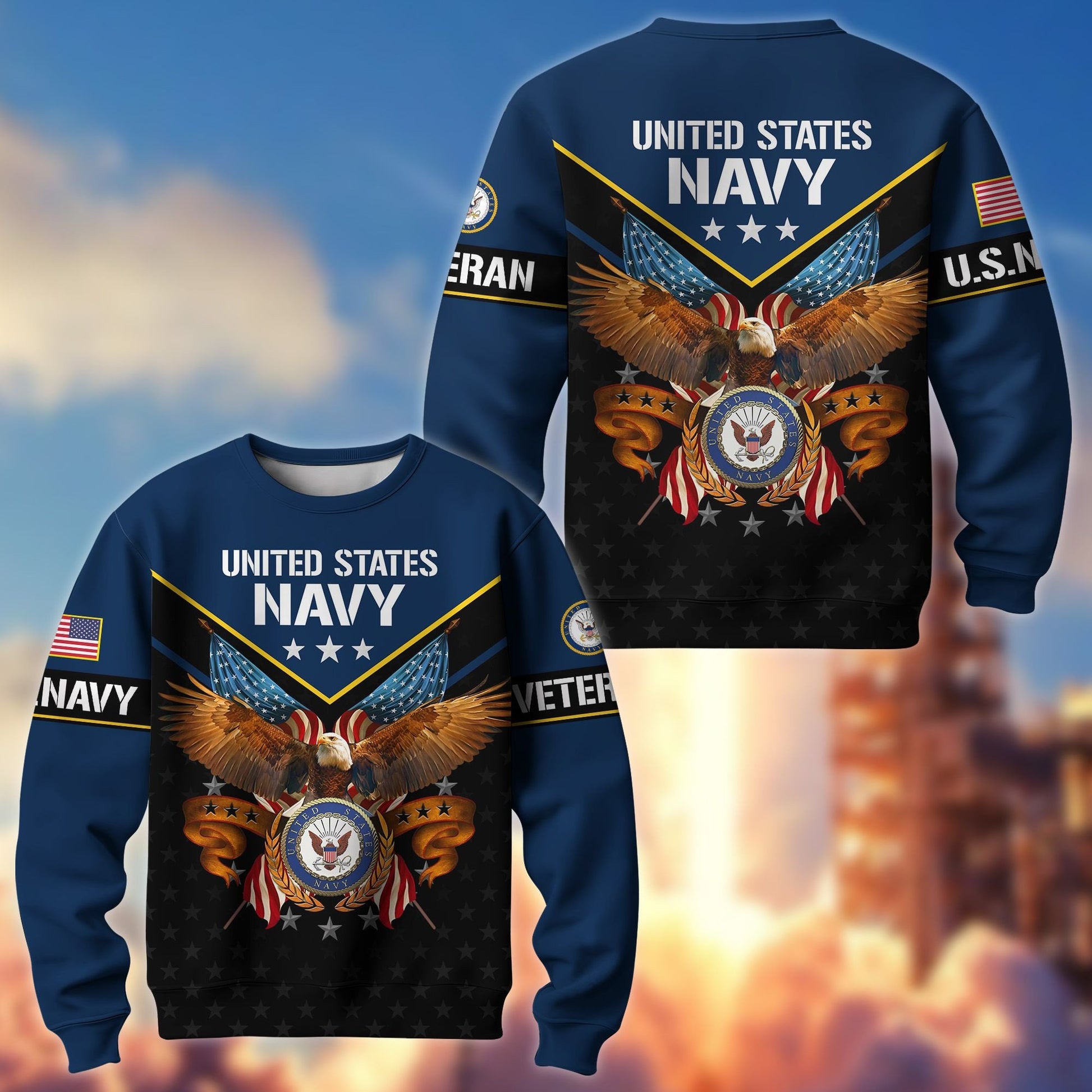 Premium American Pride US Veterans Sweatshirt APVC230101