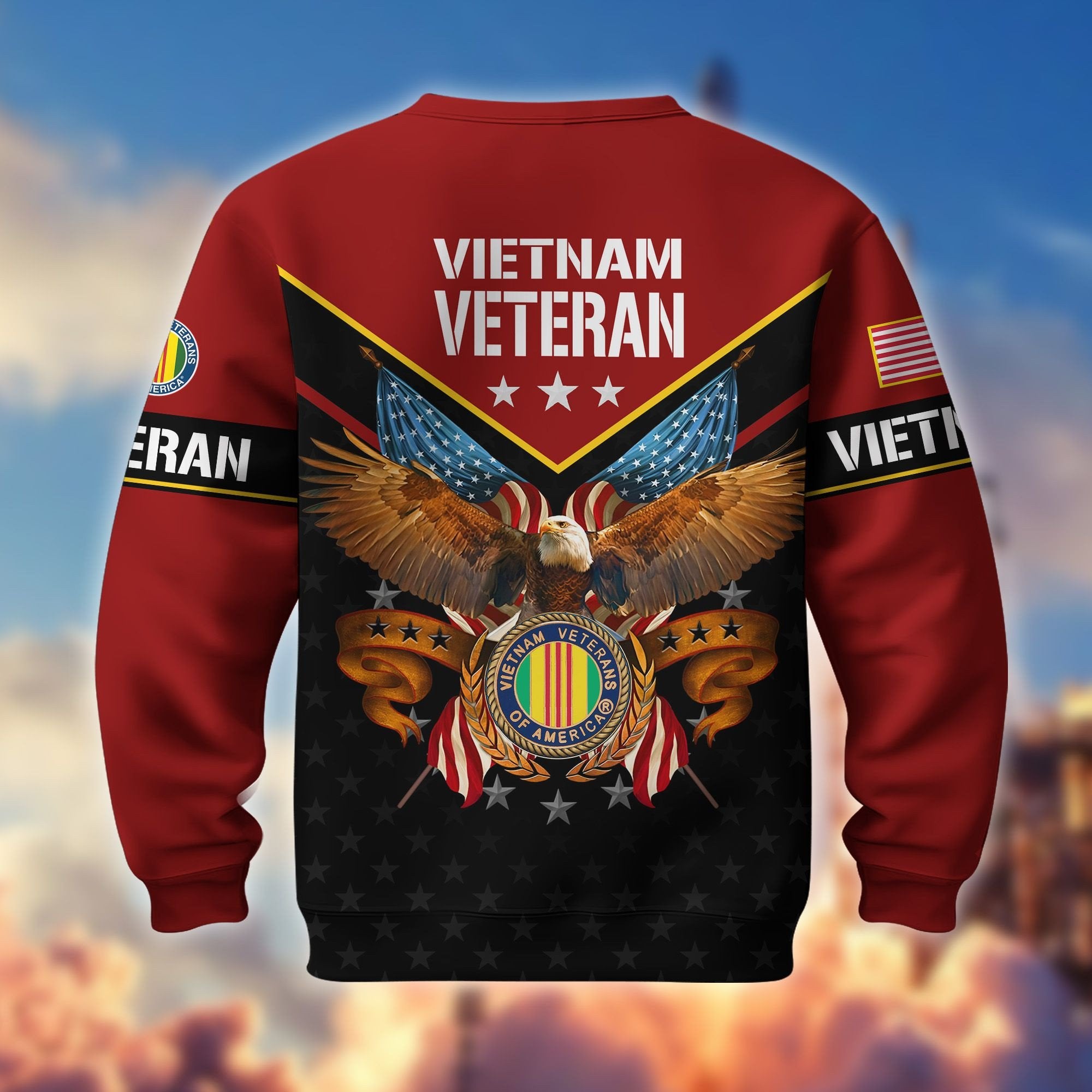 Premium American Pride US Veterans Sweatshirt APVC230101