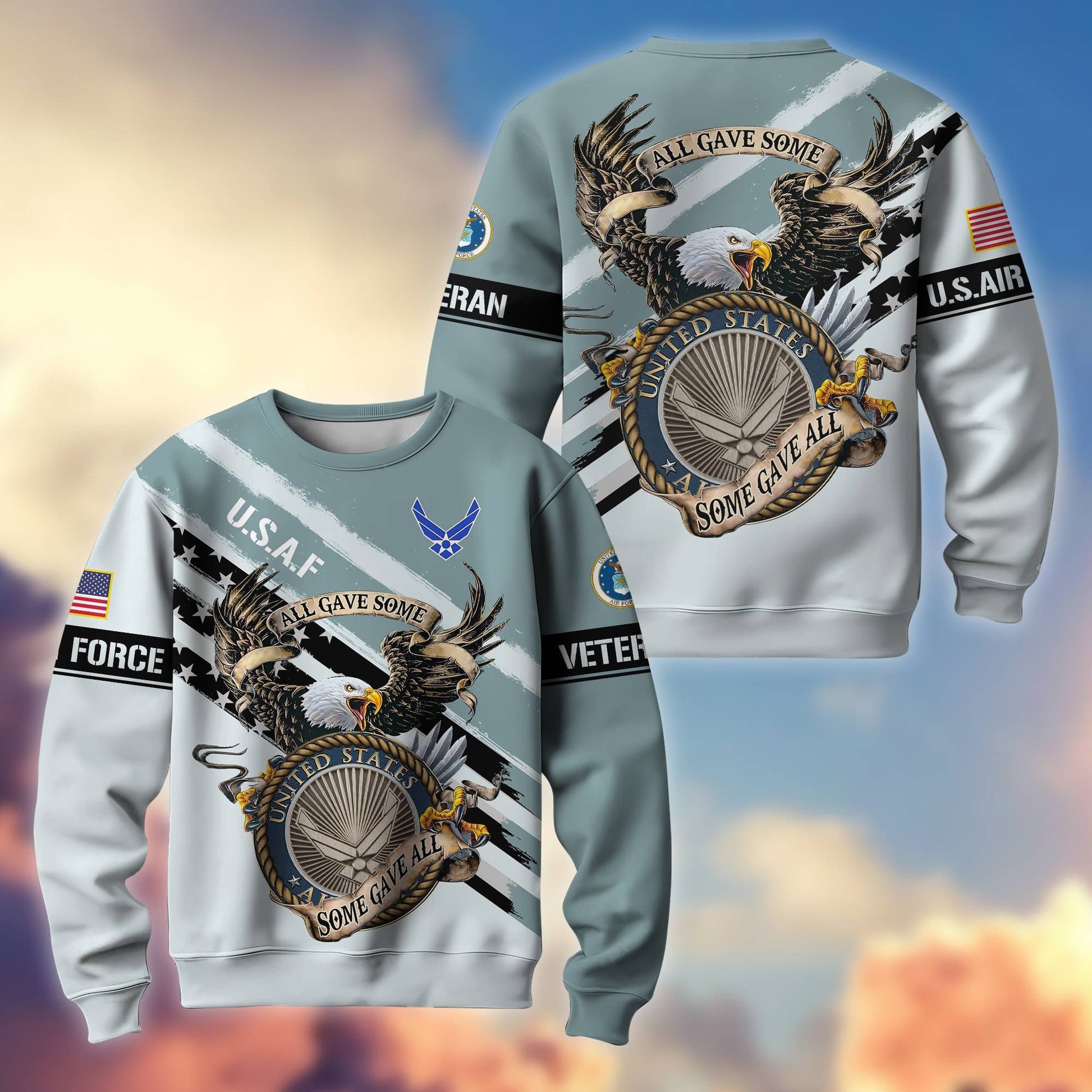 Premium Honoring All Who Served US Veterans Sweatshirt APVC161101