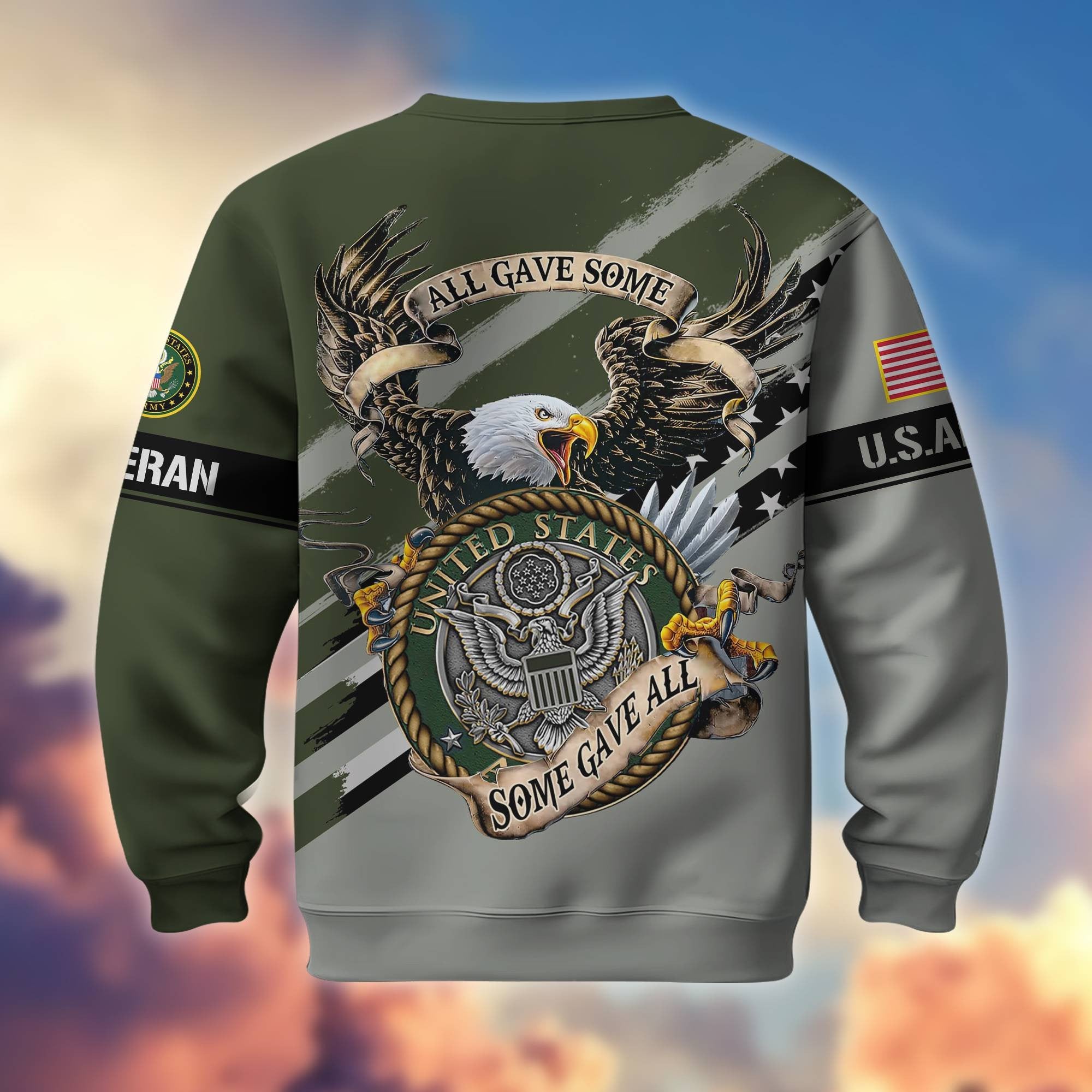 Premium Honoring All Who Served US Veterans Sweatshirt APVC161101