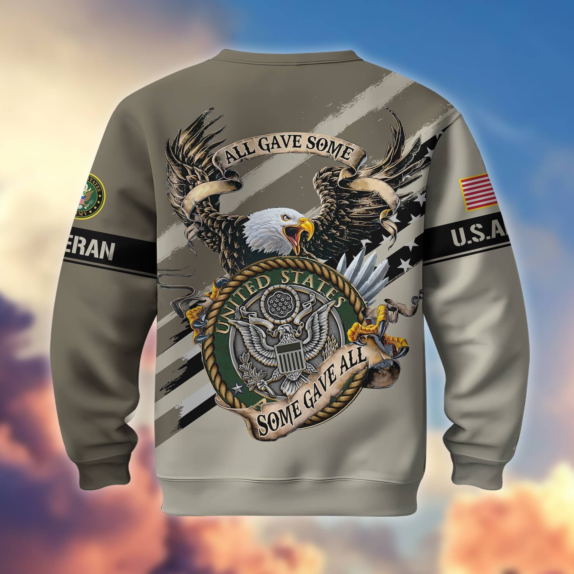 Premium Honoring All Who Served US Veterans Sweatshirt APVC161101