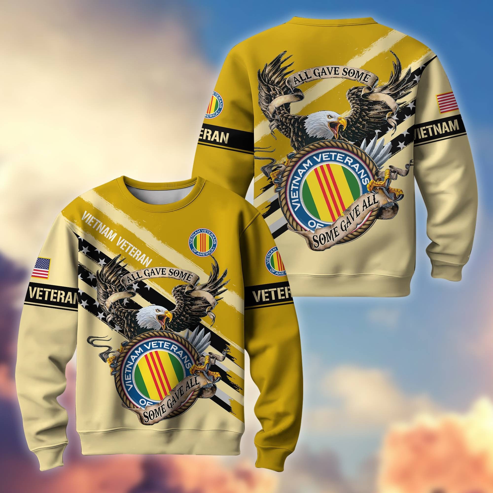 Premium Honoring All Who Served US Veterans Sweatshirt APVC161101