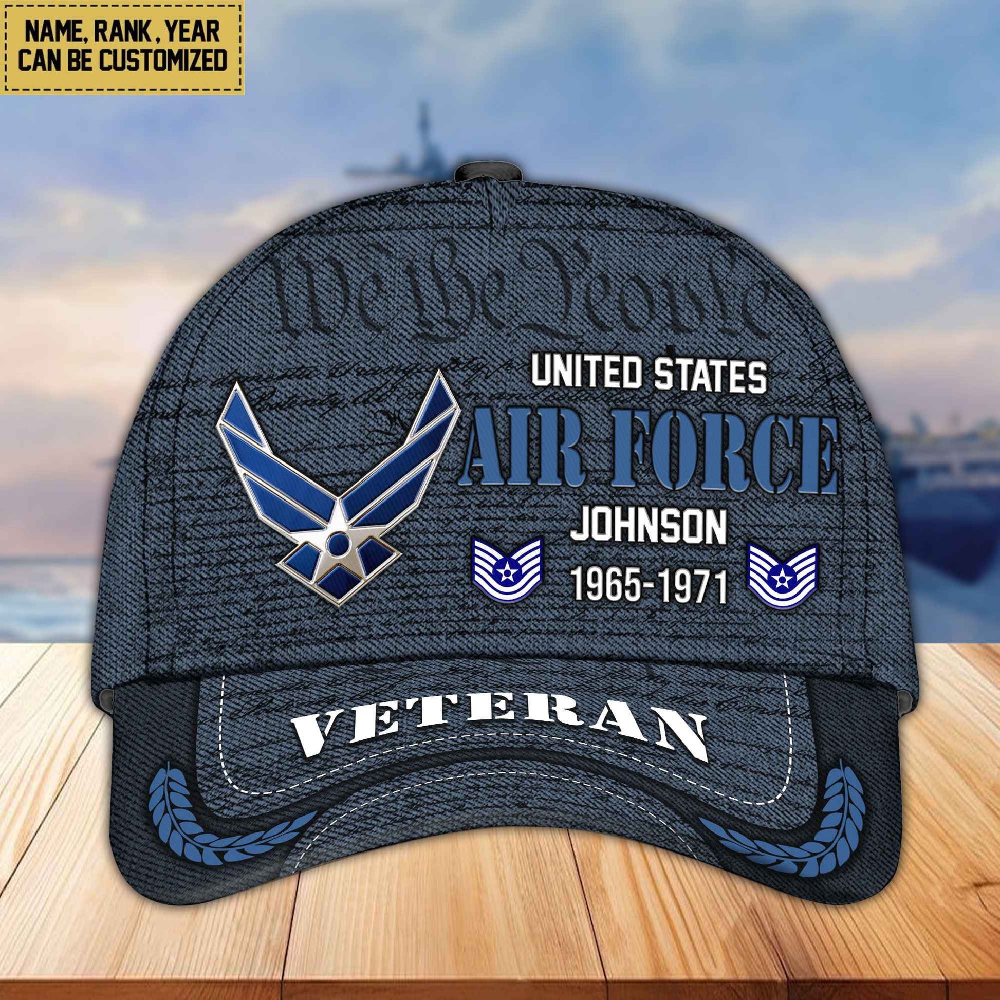 Premium Personalized Proudly Served US Veterans Cap, Gifts For Dad, Gifts For Husband Veteran APHN080811